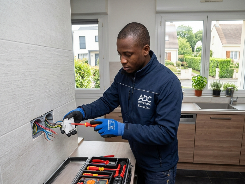 Vue de Val-de-Marne – Intervention Electricien