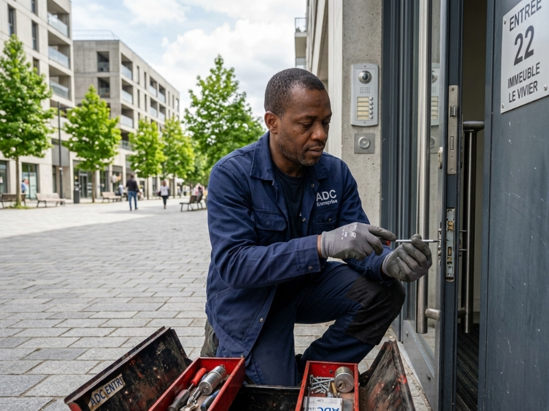 Vue de Paris – Intervention Serrurerie