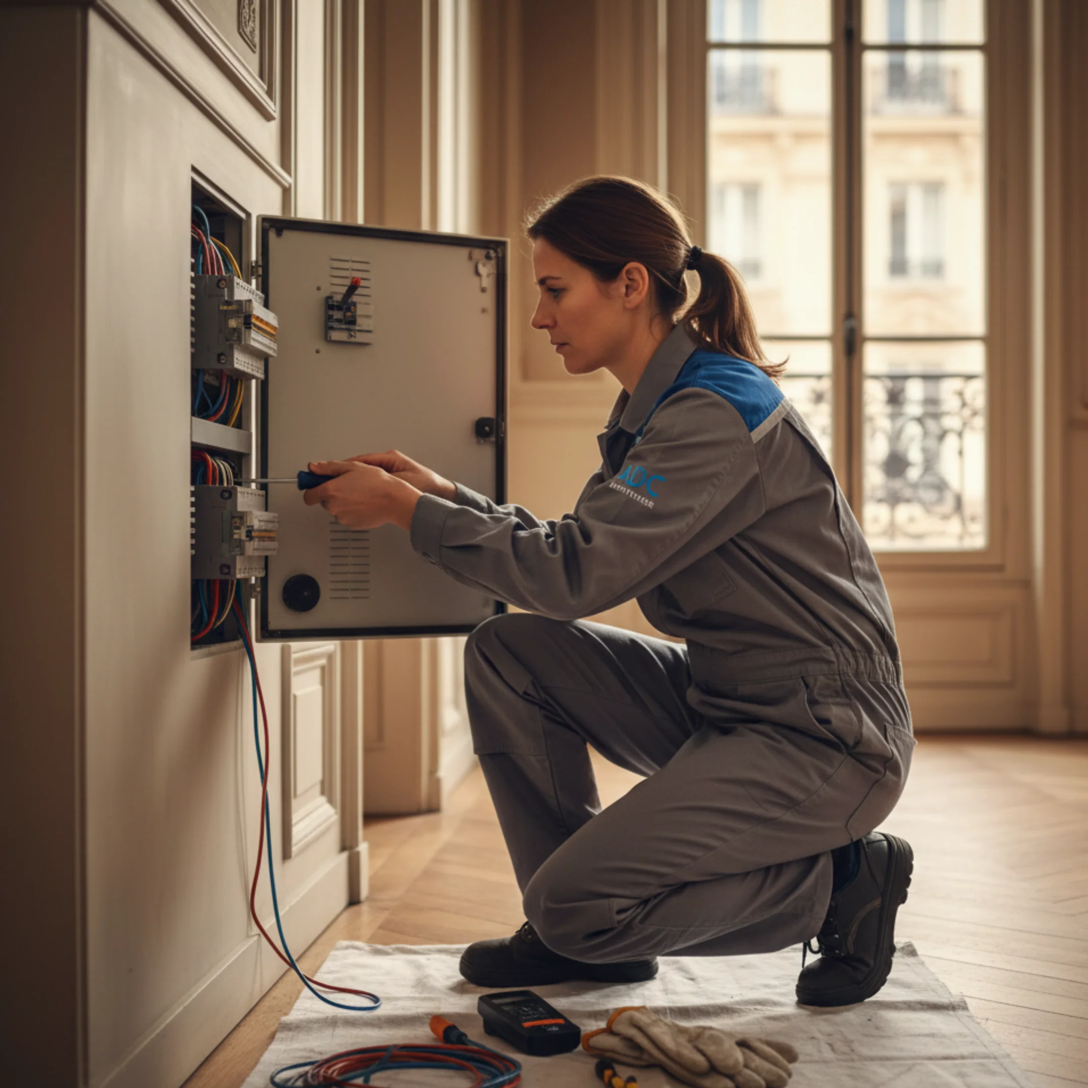 - ADC Entreprise, professionnel de l’électricité à Paris 3e arrondissement, réparation et entretien de réseaux électriques