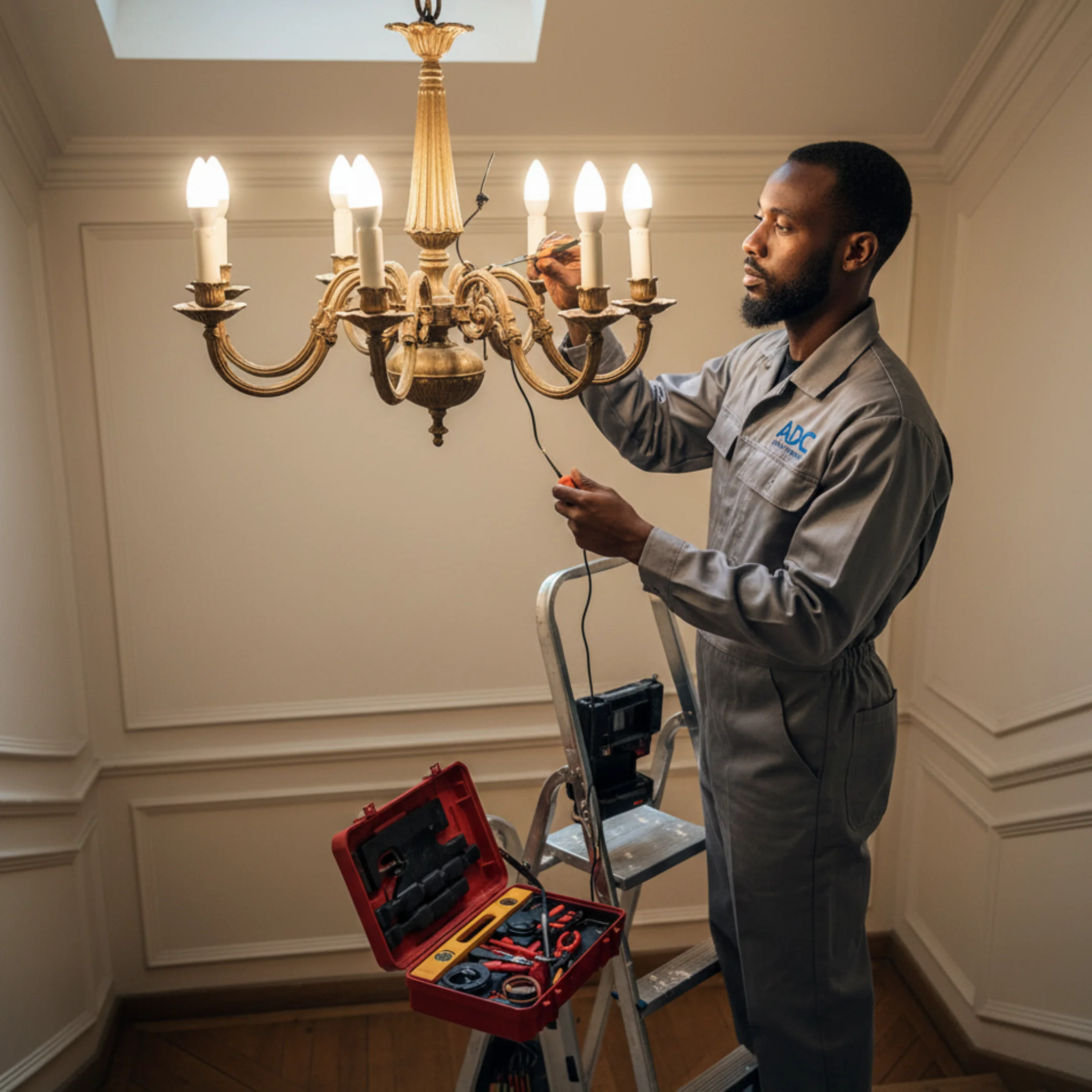 - ADC Entreprise, électricien professionnel à Paris 9e arrondissement, réparation de pannes et installation domotique