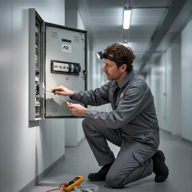 - ADC Entreprise, électricien à Paris 15e arrondissement, maintenance, dépannage et modernisation des circuits électriques