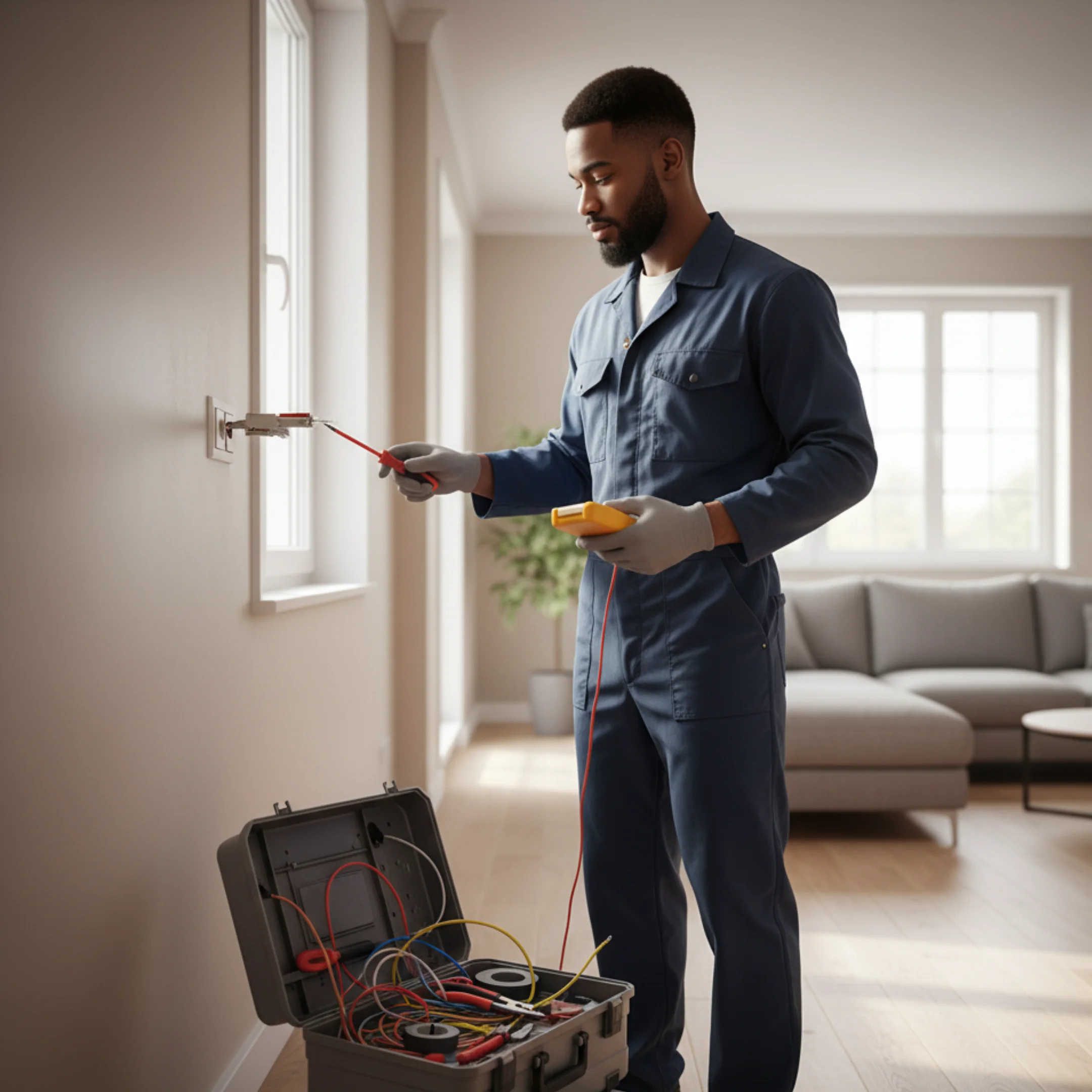 - ADC Entreprise, technicien électricien à Montereau-Fault-Yonne, installation, rénovation et dépannage rapide