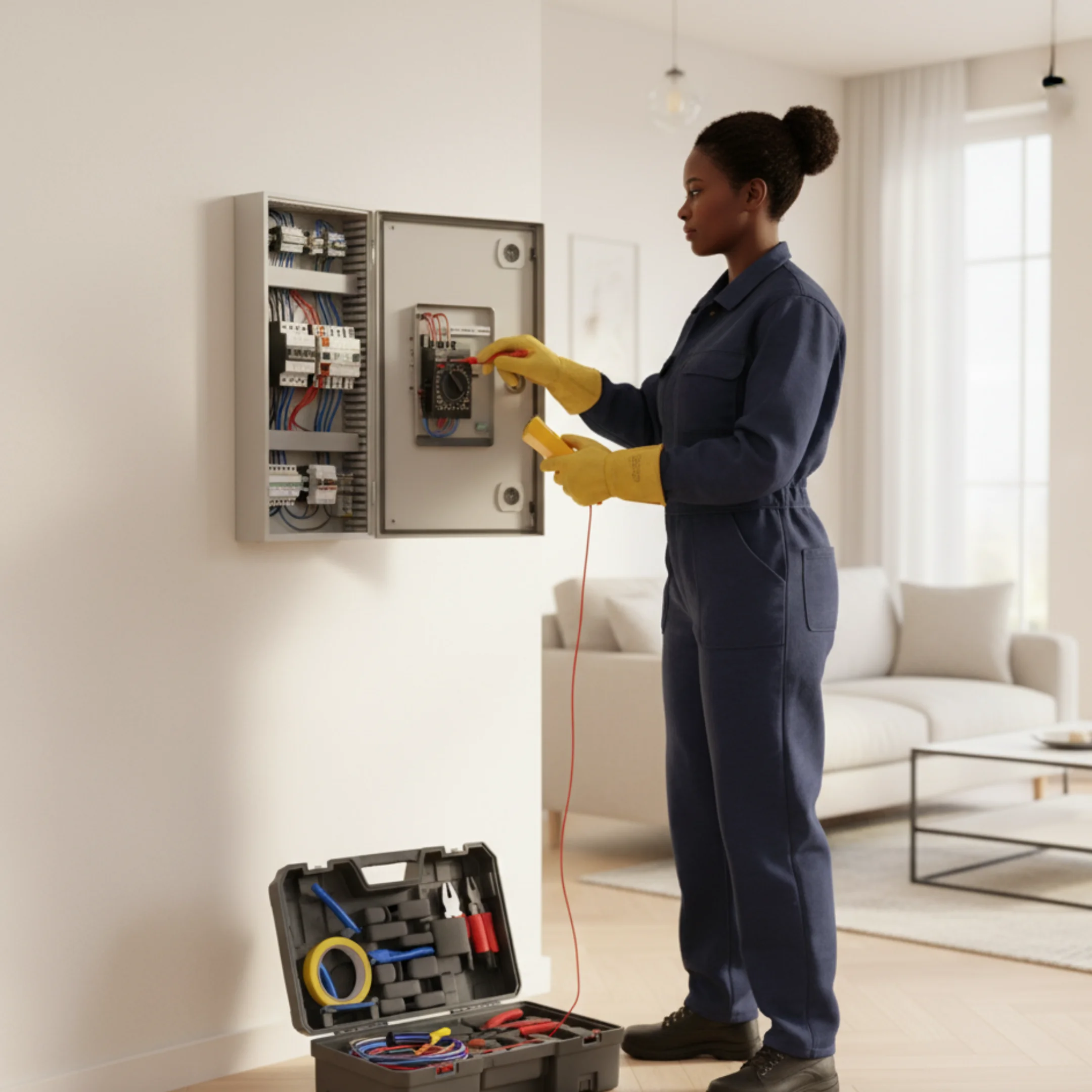 - ADC Entreprise, expert en électricité à Vaires-sur-Marne, installation rapide et maintenance d’éclairage intérieur