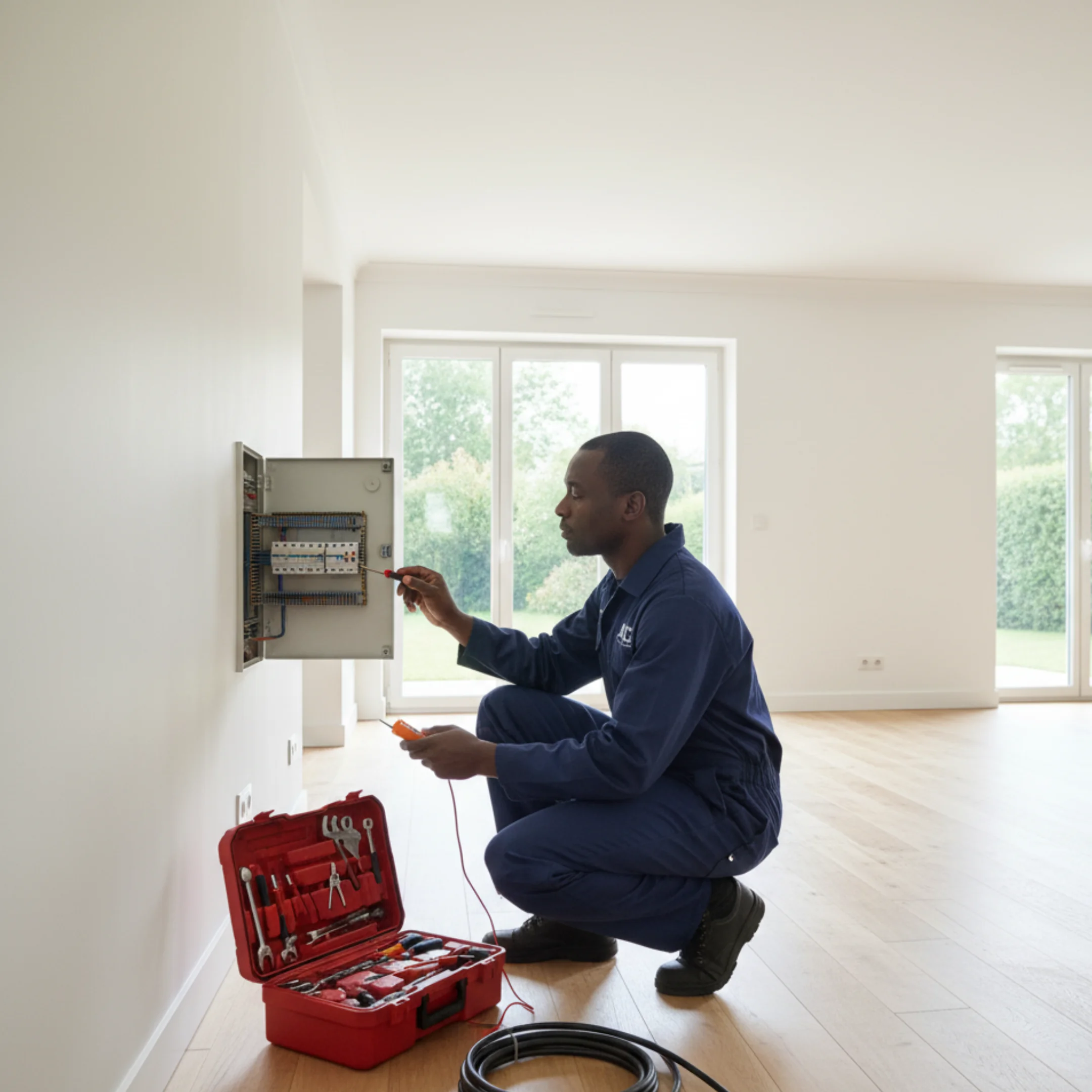 Le Vésinet – ADC Entreprise, électricien à Le Vésinet, installation de luminaires, prises et commandes électriques connectées