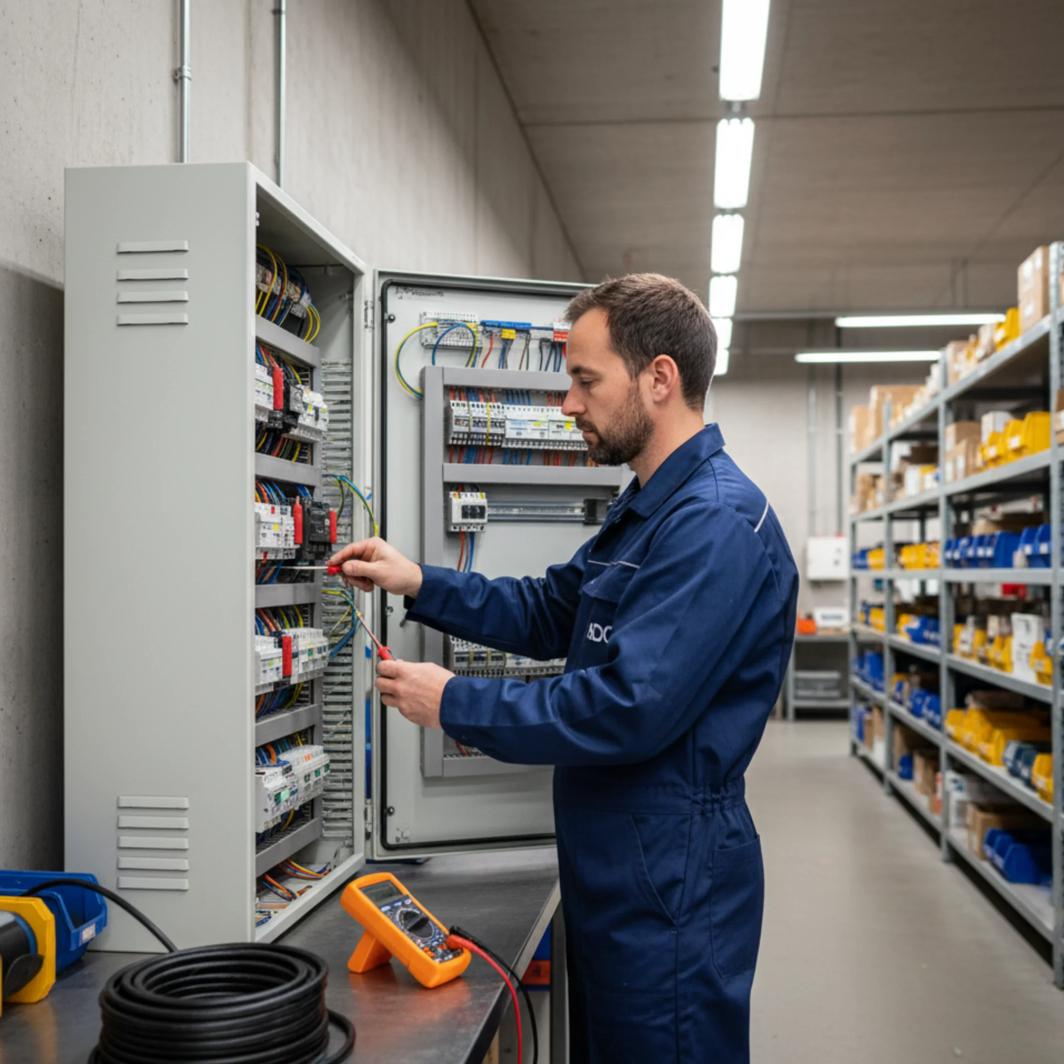 Les Mureaux – ADC Entreprise, électricien à Les Mureaux, installation de réseaux électriques, éclairage et systèmes domotiques