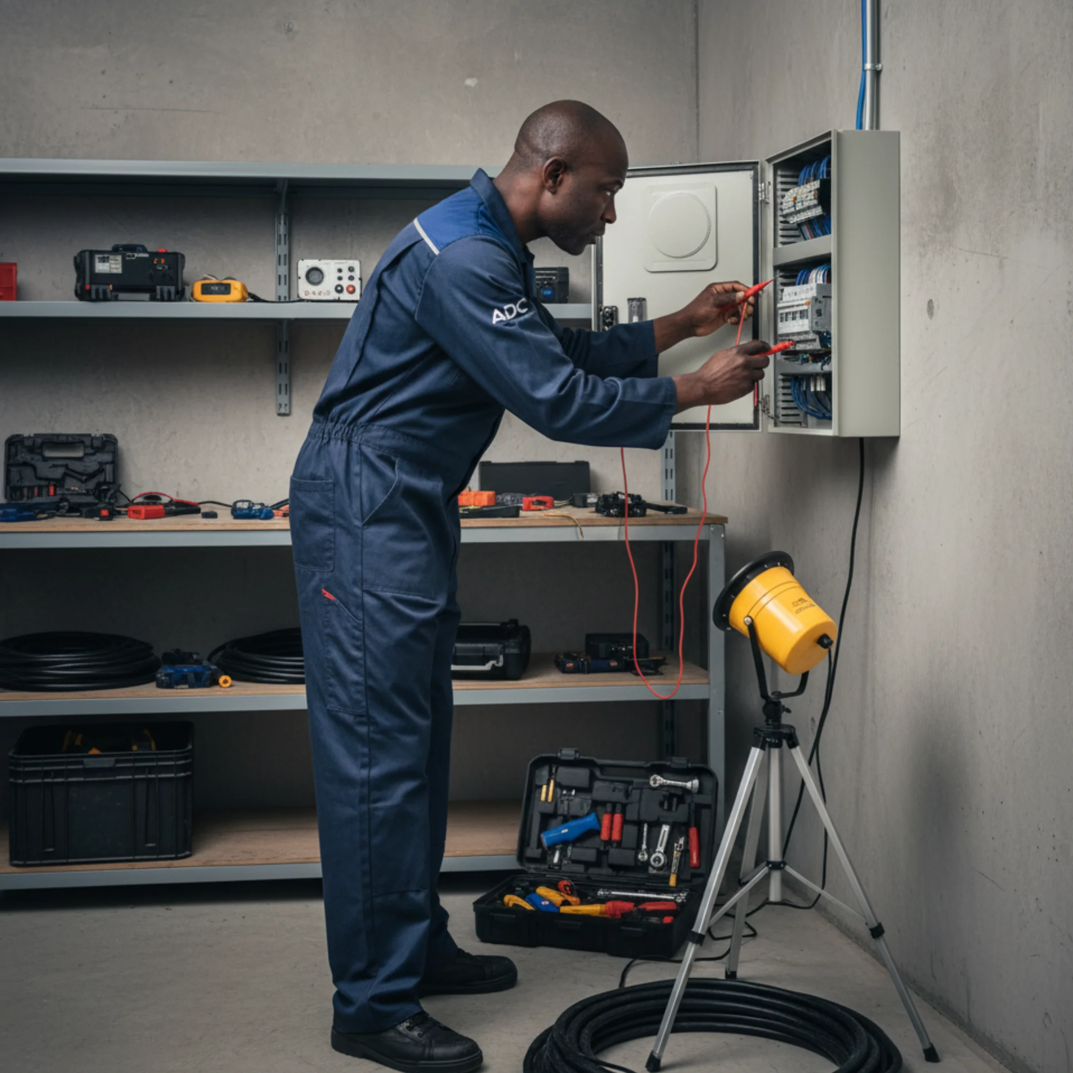 Trappes – ADC Entreprise, électricien à Trappes, installation de prises, variateurs et systèmes d’éclairage domotique