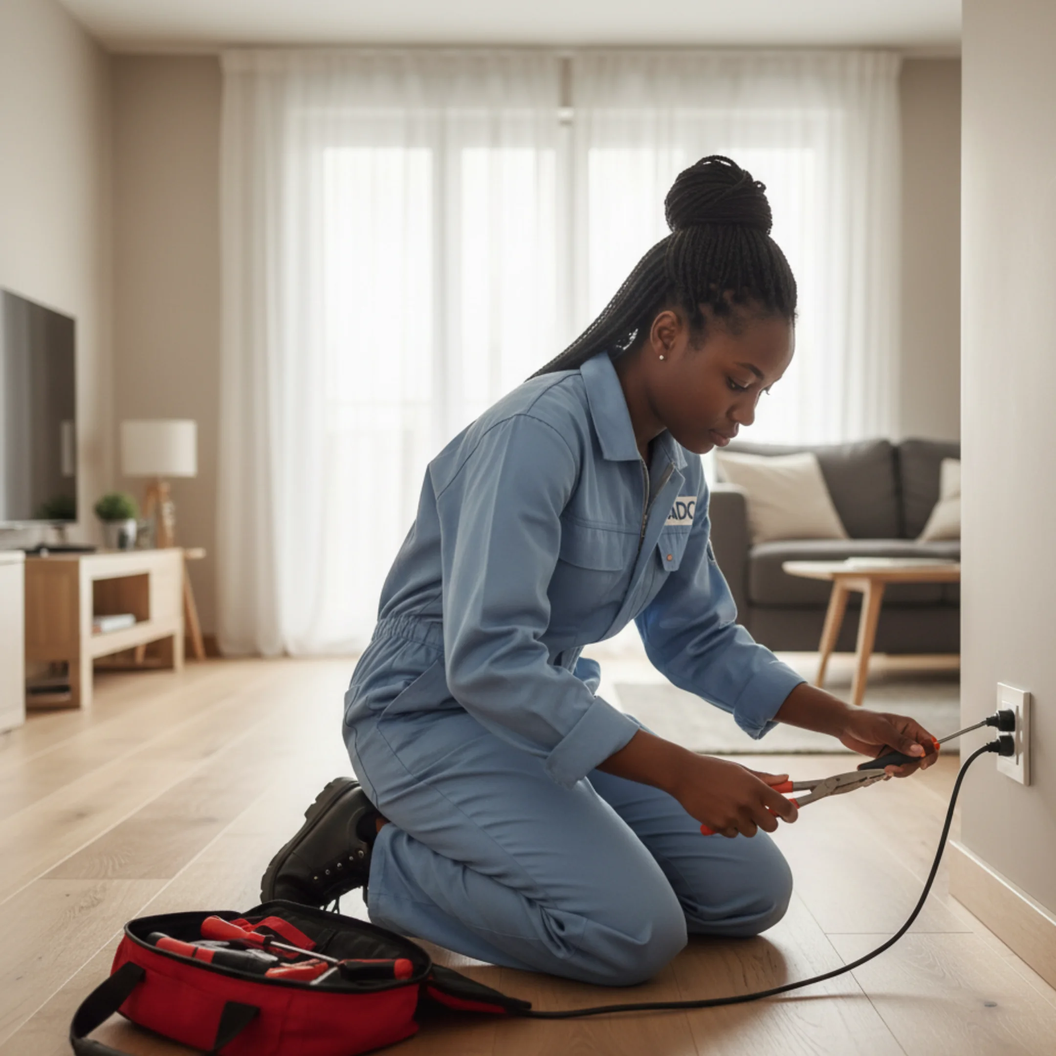 Le Pecq – ADC Entreprise, électricien à Le Pecq, installation d’éclairages LED, interrupteurs et systèmes domotiques connectés