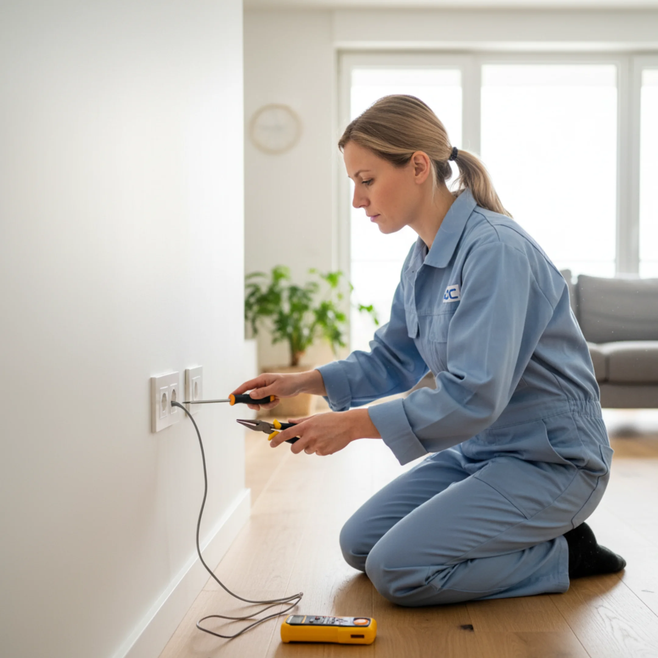 Élancourt – ADC Entreprise, électricien à Élancourt, installation complète de luminaires, interrupteurs et systèmes domotiques modernes