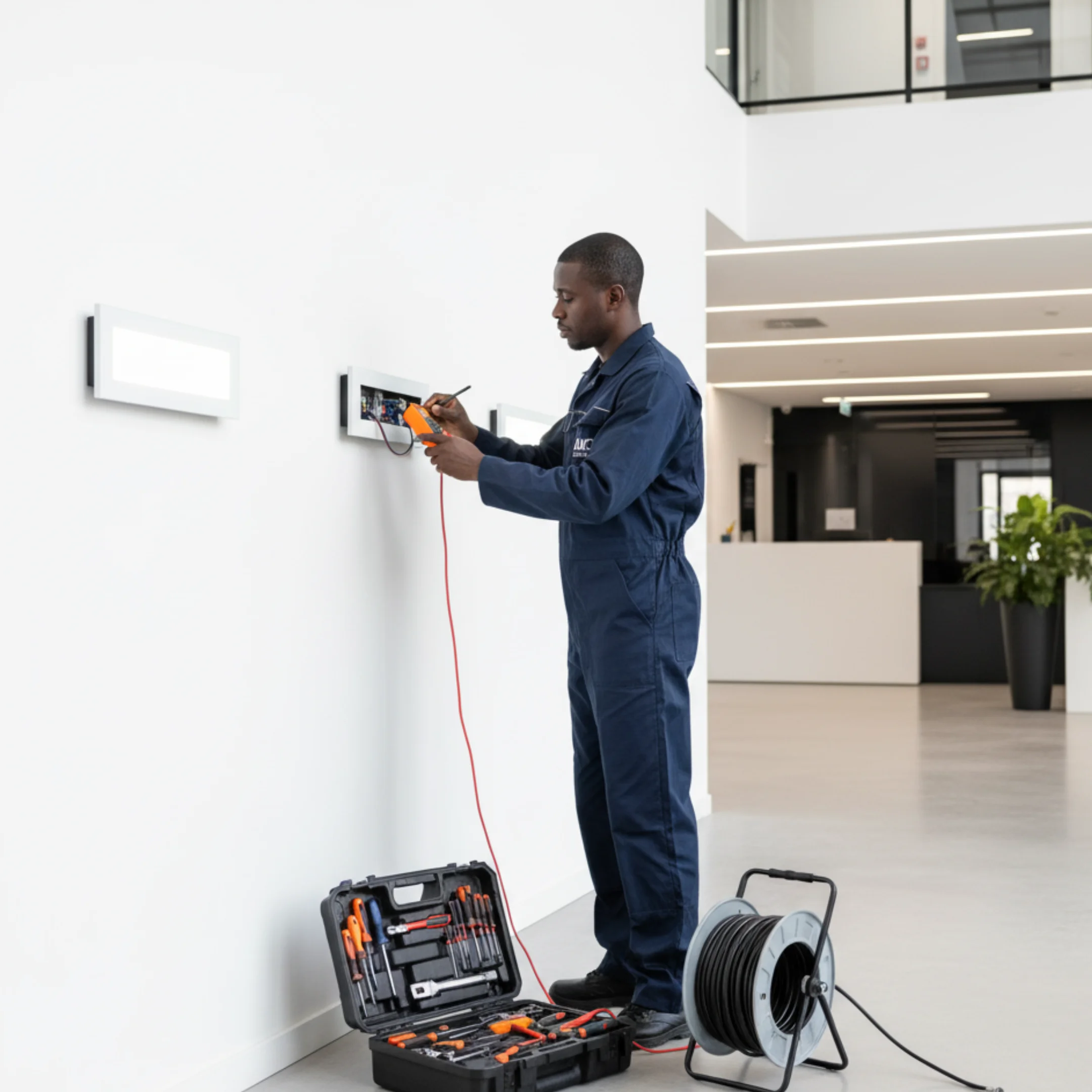 - ADC Entreprise, électricien à Levallois-Perret, dépannage express et installation de systèmes connectés