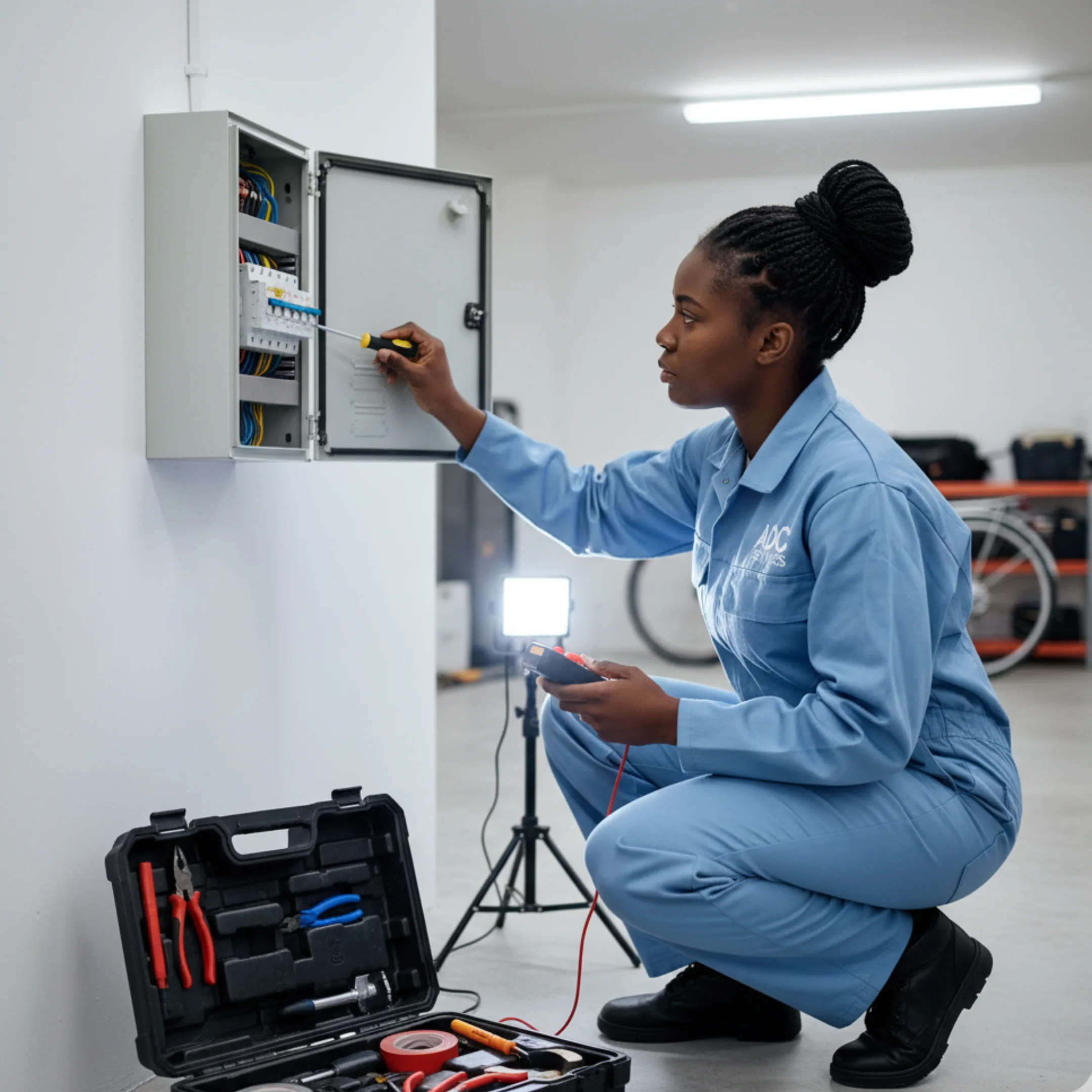 - ADC Entreprise, expert en électricité à Rosny-sous-Bois, installation électrique moderne, dépannage et rénovation intérieure