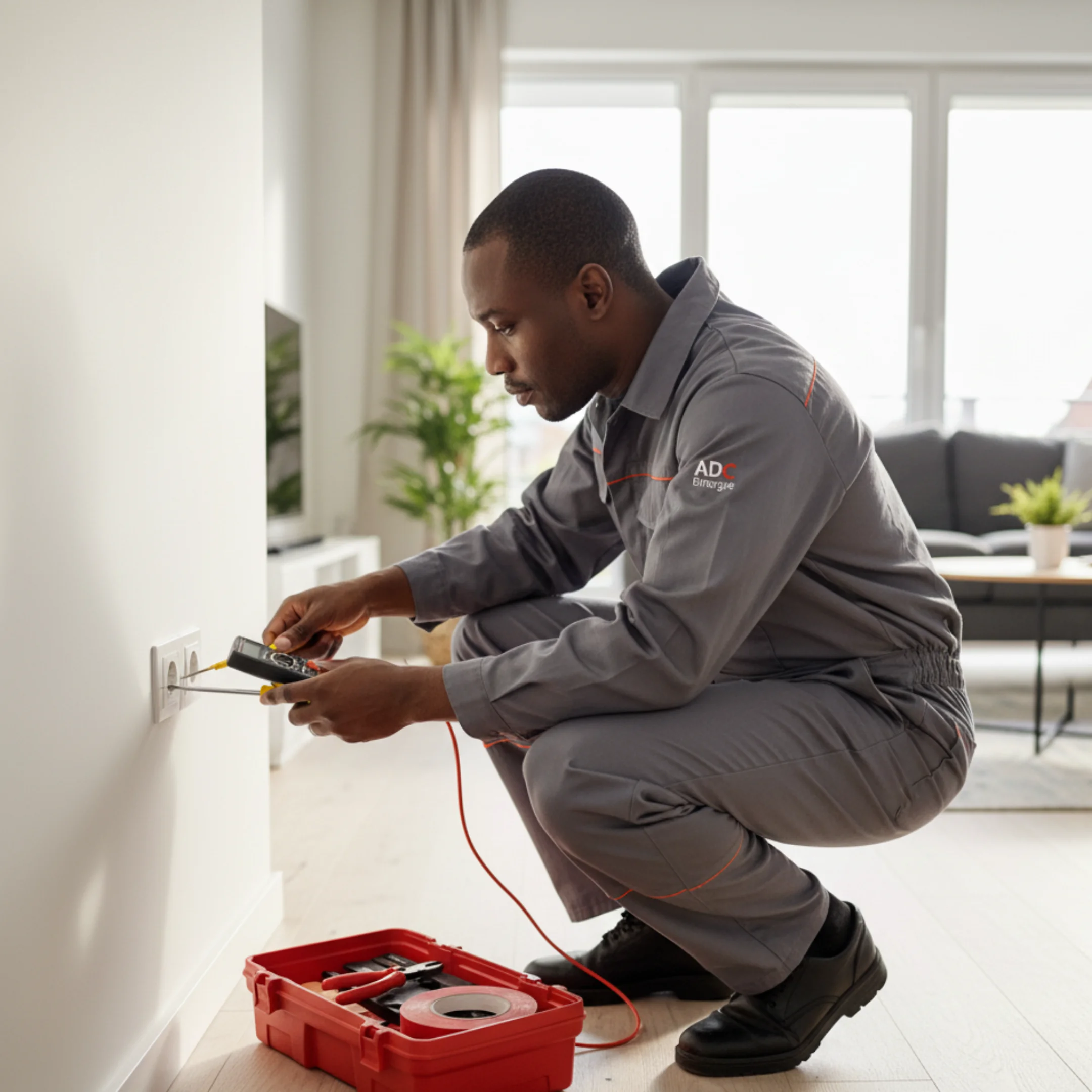 - ADC Entreprise, expert en électricité à La Courneuve, installation et dépannage rapide pour particuliers et entreprises