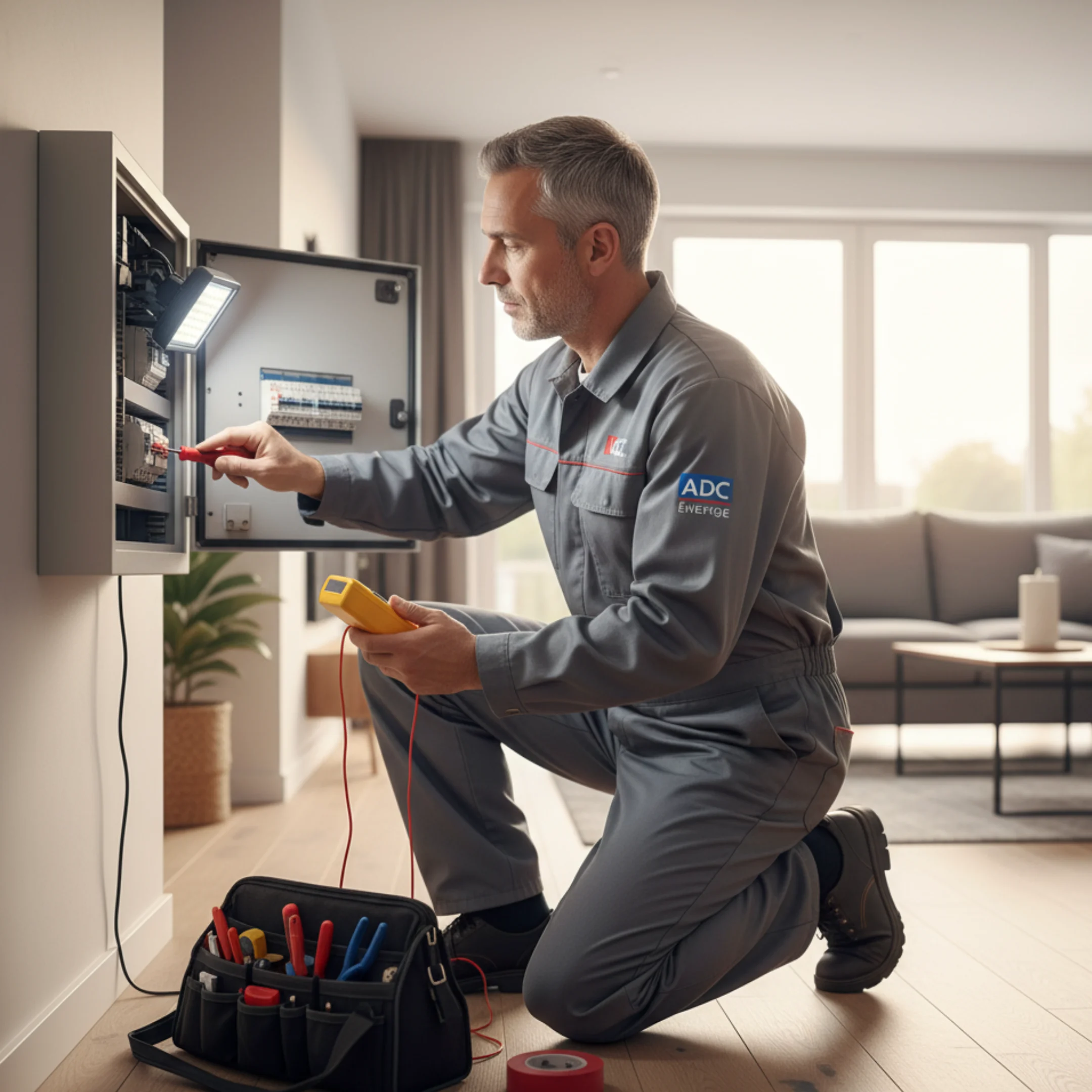 - ADC Entreprise, expert en électricité à Noisy-le-Grand, installation complète, dépannage et maintenance des circuits