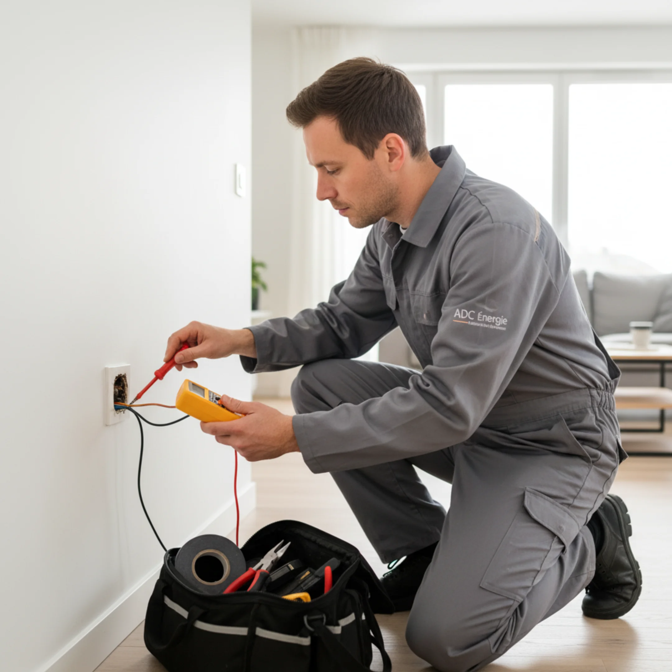 - ADC Entreprise, expert en électricité à Saint-Denis, installation, entretien et dépannage rapide des installations électriques