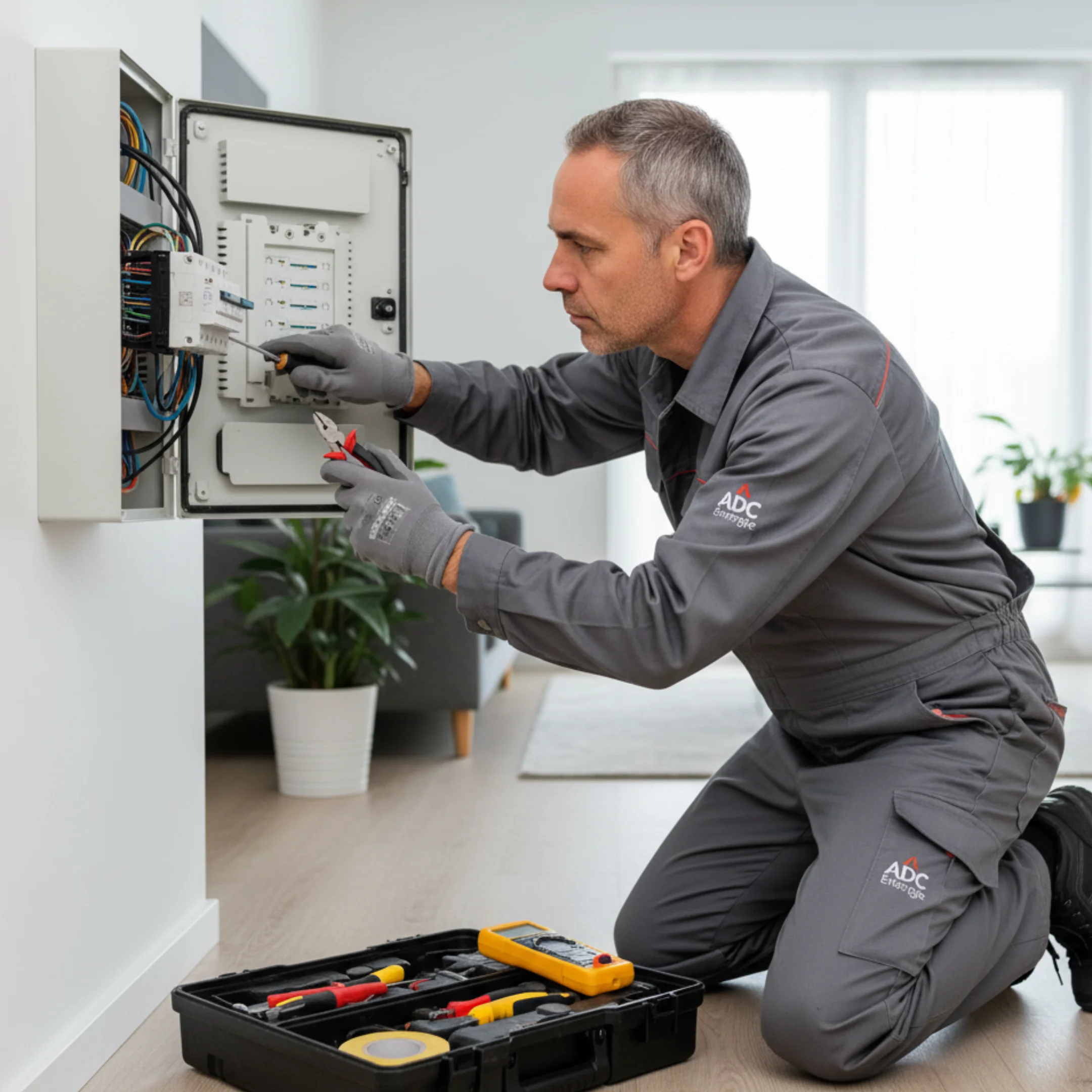- ADC Entreprise, expert en électricité à Joinville-le-Pont, dépannage électrique, mise aux normes et rénovation intérieure