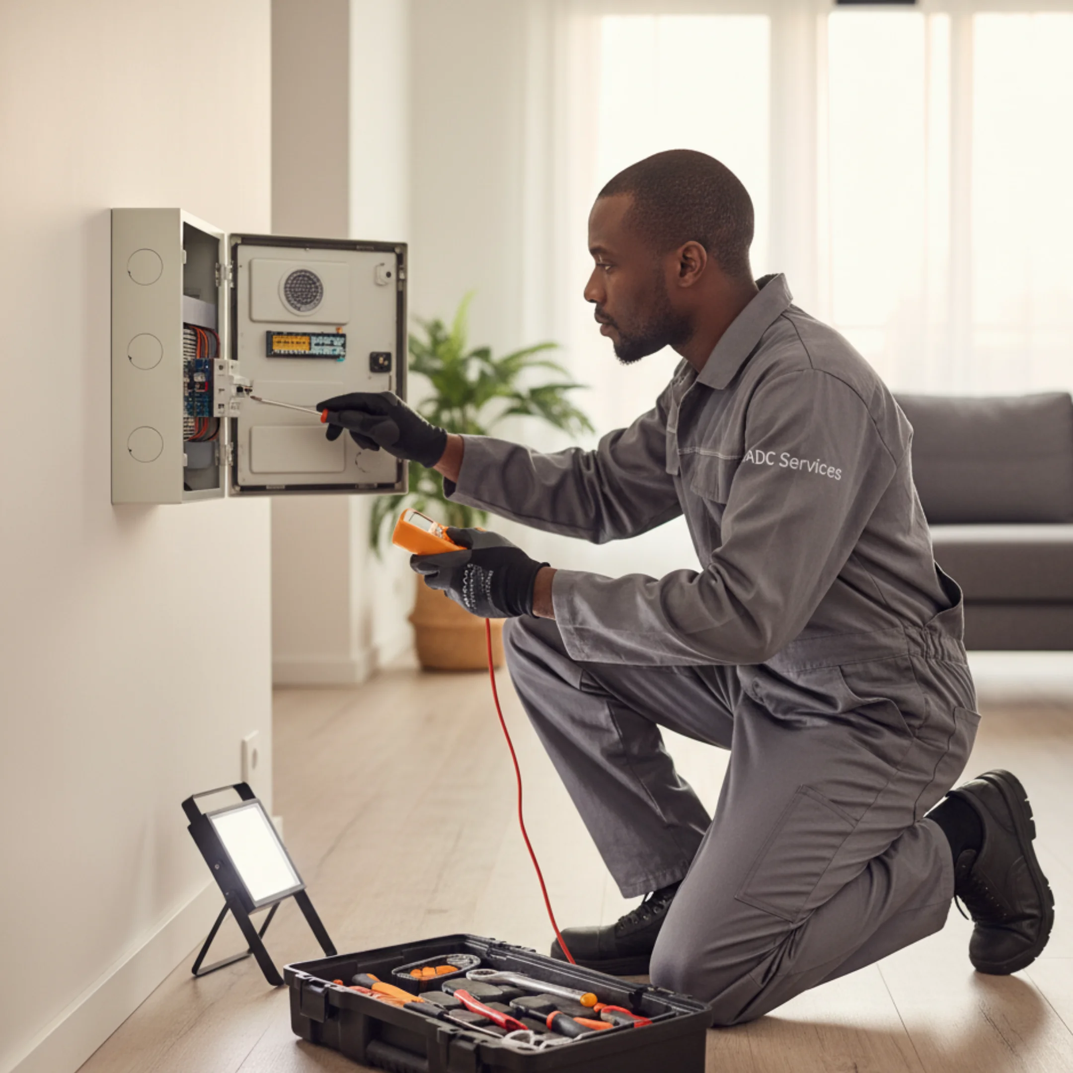 - ADC Entreprise, expert en électricité à Saint-Maurice, installation, mise aux normes et dépannage électrique