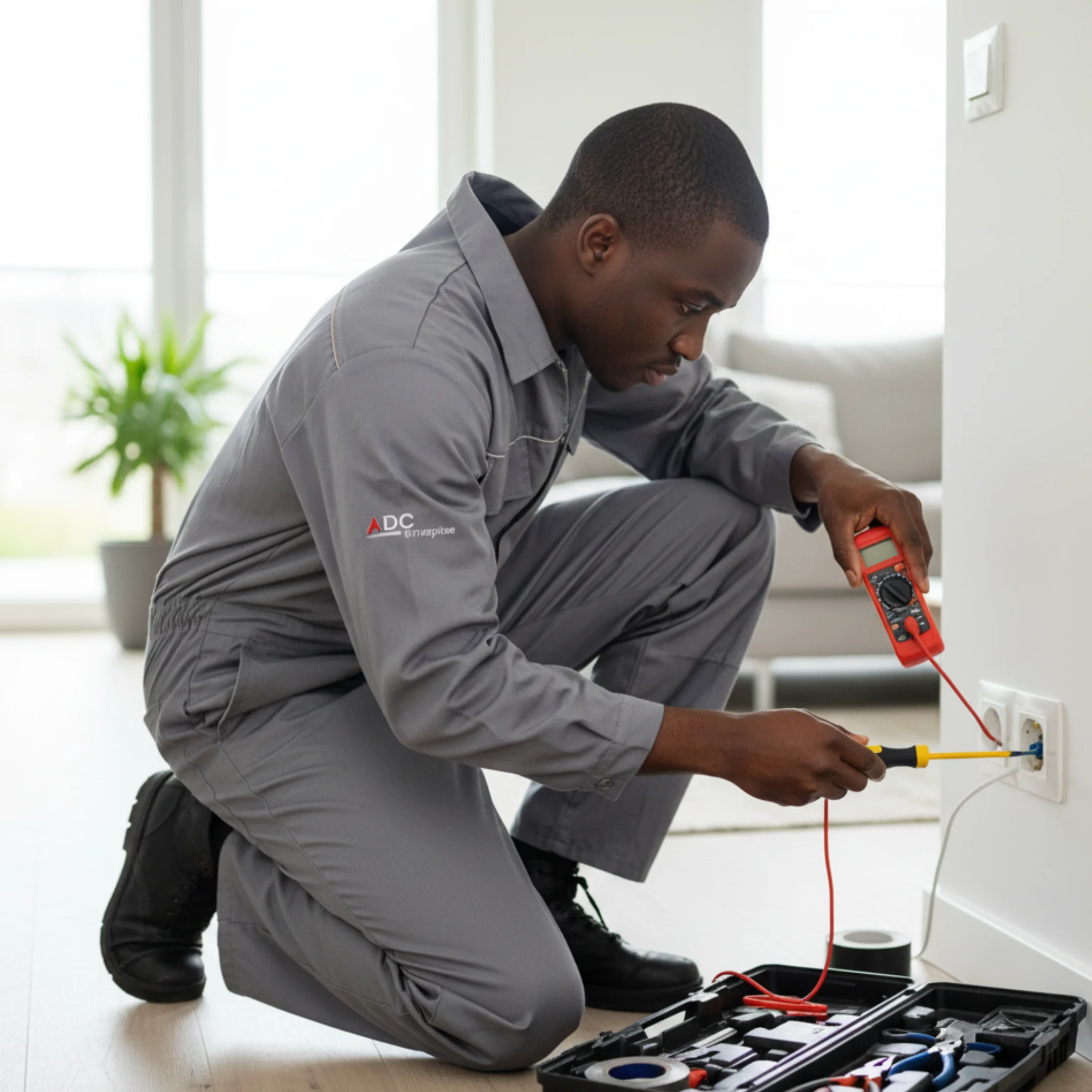 - ADC Entreprise, expert en électricité à Villecresnes, installation et dépannage électrique complet