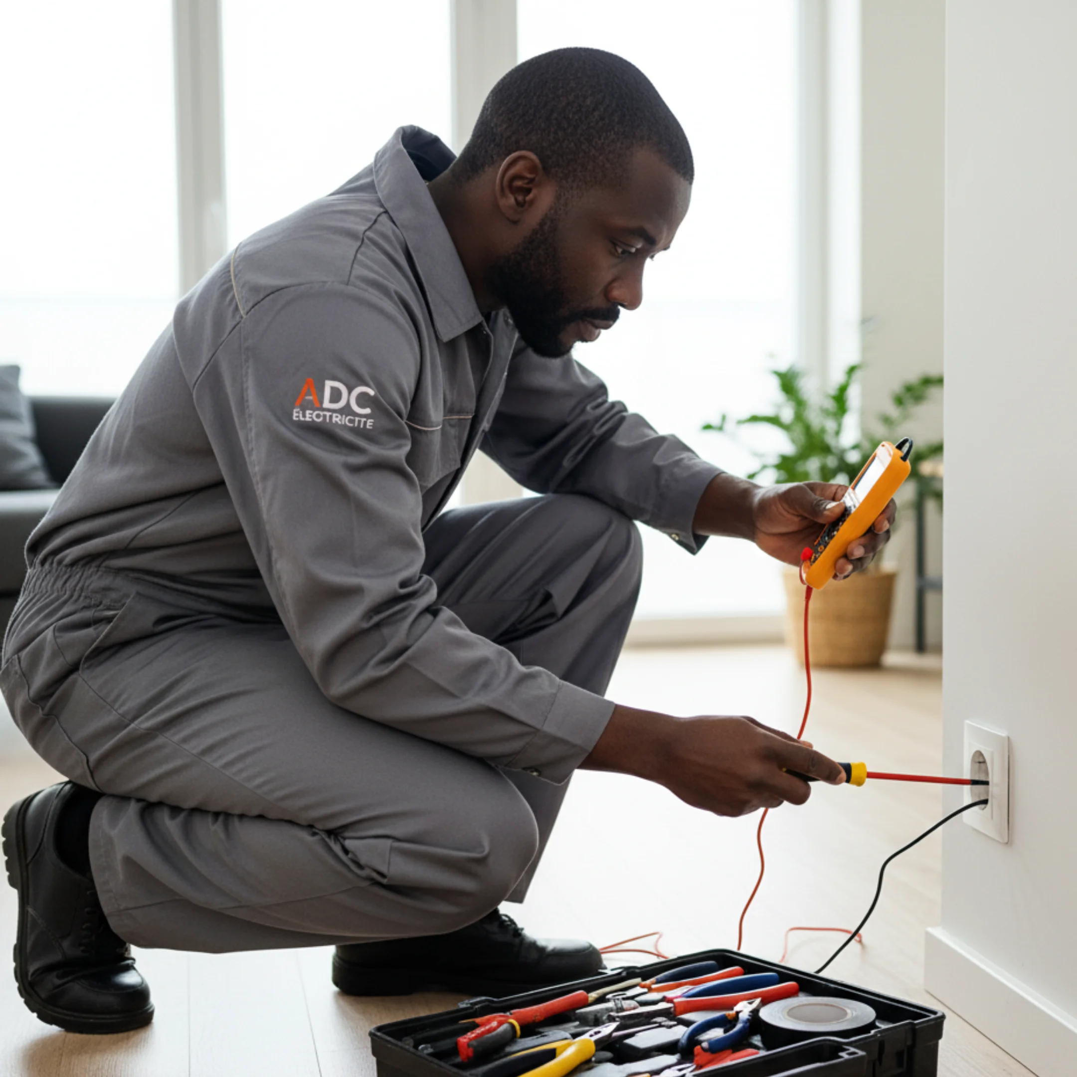 - ADC Entreprise, expert en électricité à Choisy-le-Roi, installation et réparation d’équipements électriques pour particuliers