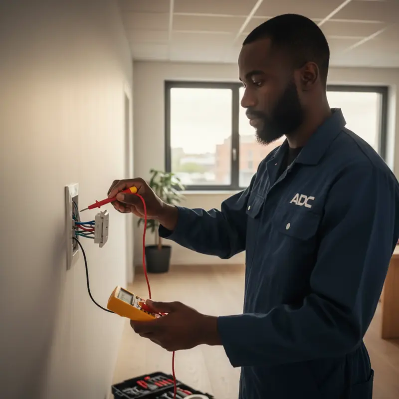 - ADC Entreprise, expert en électricité à Cergy, maintenance, dépannage et rénovation complète des réseaux électriques