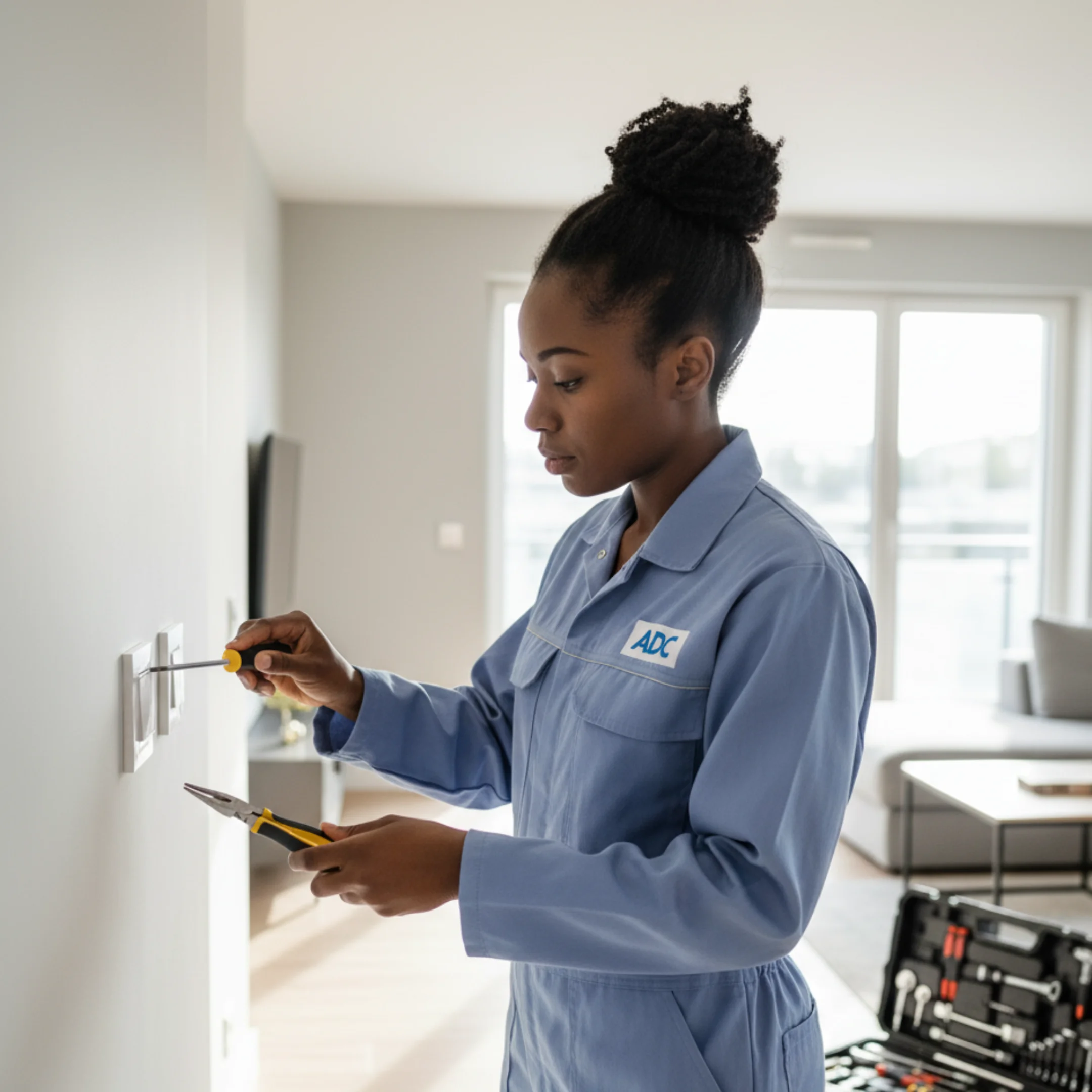- ADC Entreprise, expert en électricité à Goussainville, dépannage d’urgence et réfection des réseaux électriques