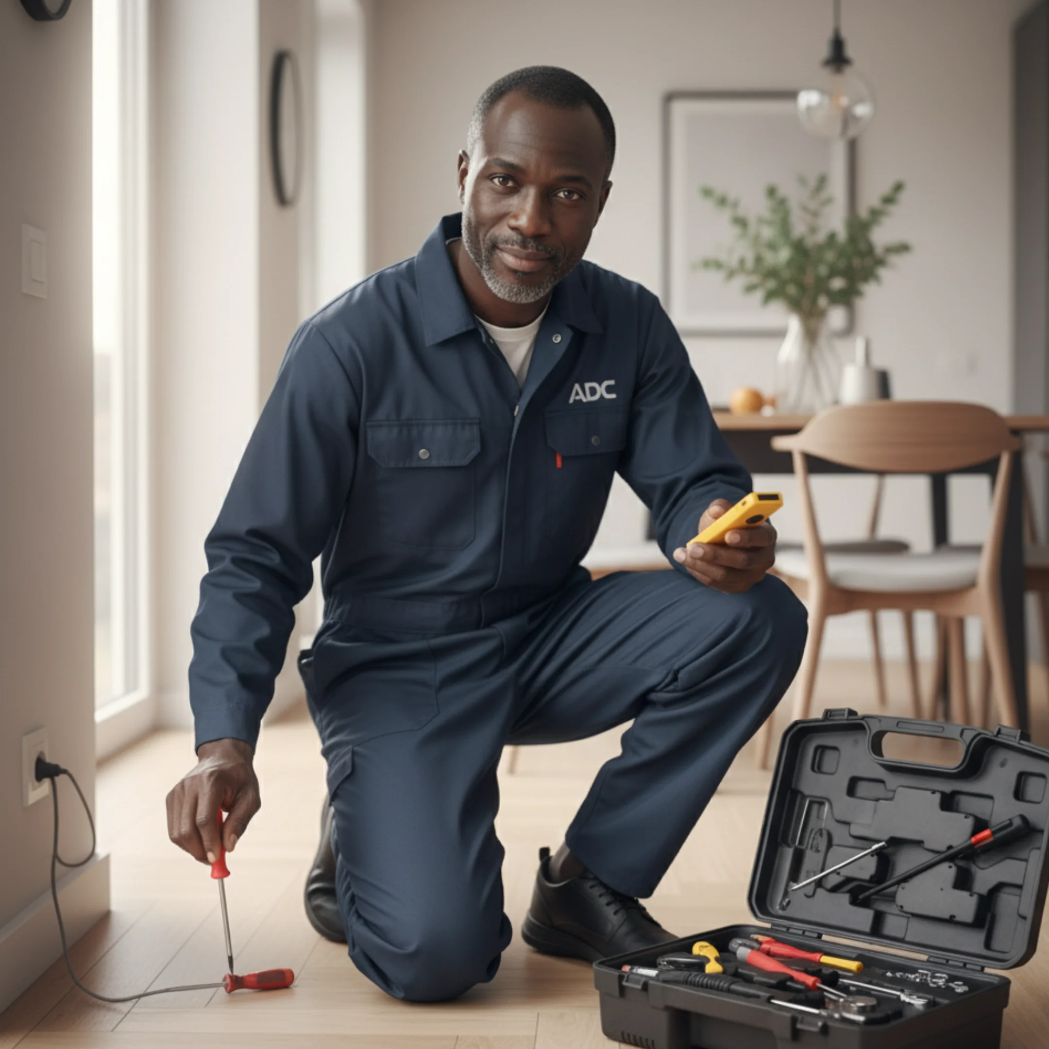 - ADC Entreprise, expert en électricité à Saint-Gratien, installation et rénovation rapide des réseaux électriques