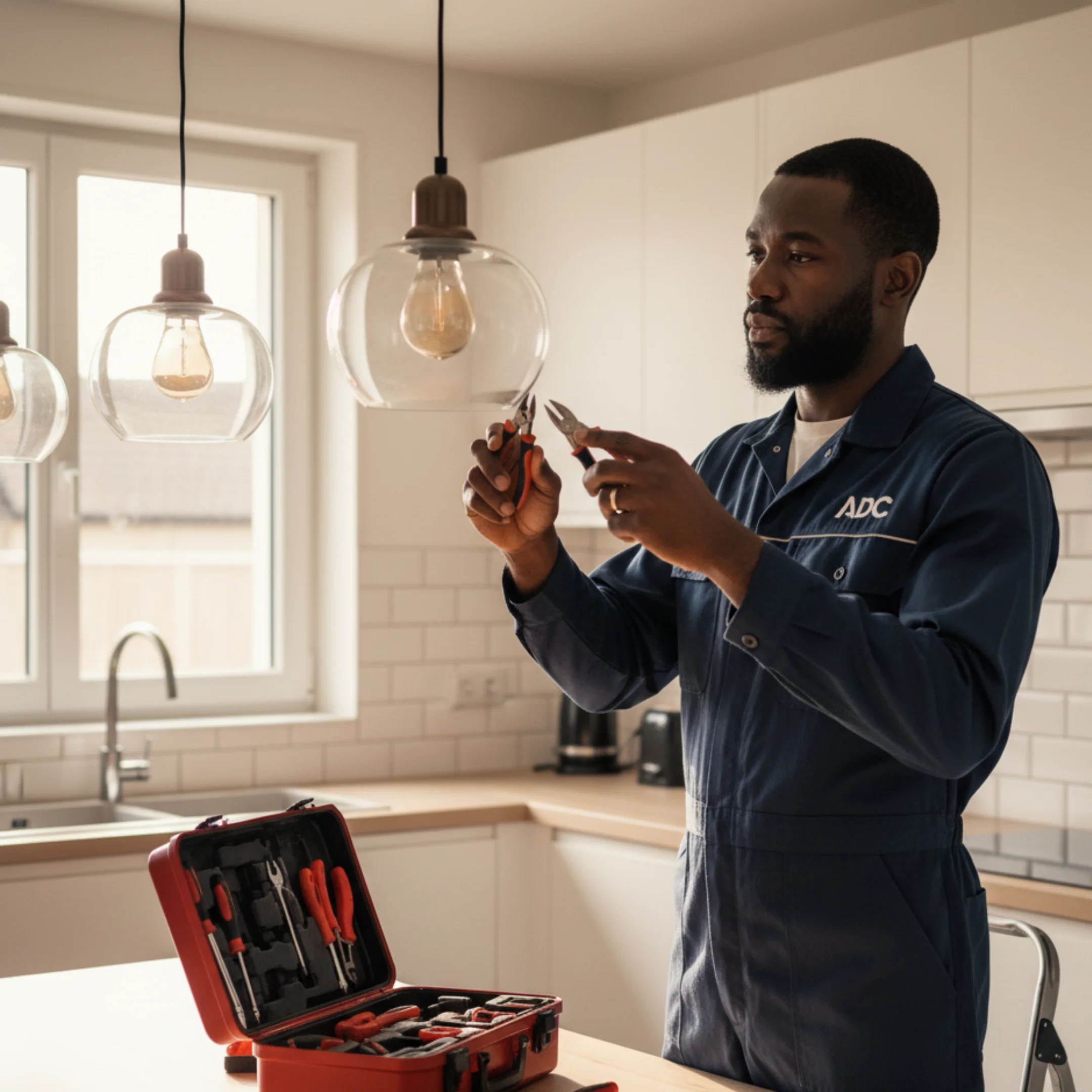 - ADC Entreprise, expert en électricité à L’Isle-Adam, dépannage rapide et modernisation des systèmes électriques résidentiels