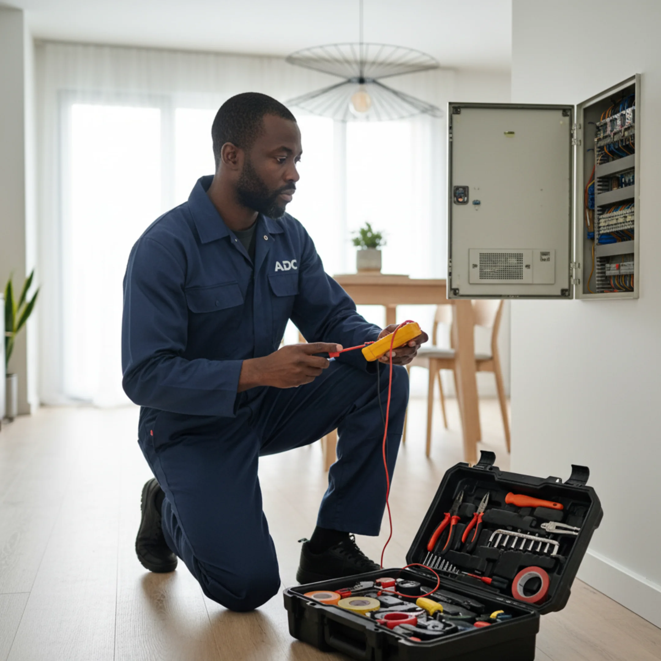 - ADC Entreprise, expert en électricité à Villiers-le-Bel, dépannage d’urgence, rénovation et modernisation électrique