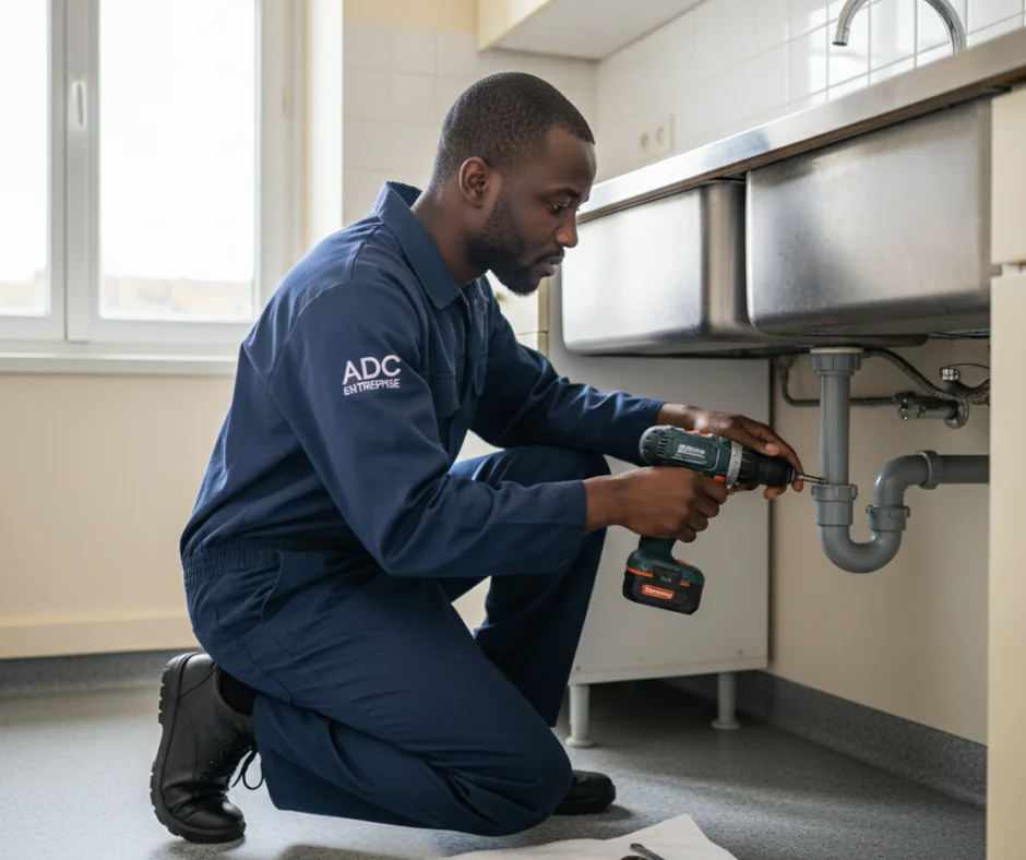 Plombier Noisy-le-Grand ADC Entreprise, travaux de plomberie et maintenance sanitaire