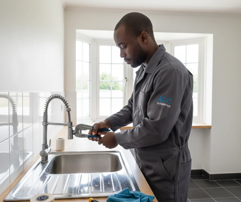 Plombier Le Bourget ADC Entreprise, dépannage plomberie et contrôle sanitaire