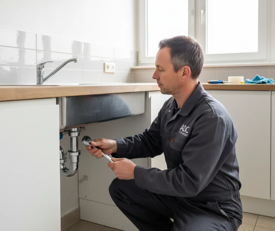 Plombier Drancy ADC Entreprise, dépannage des canalisations et maintenance sanitaire