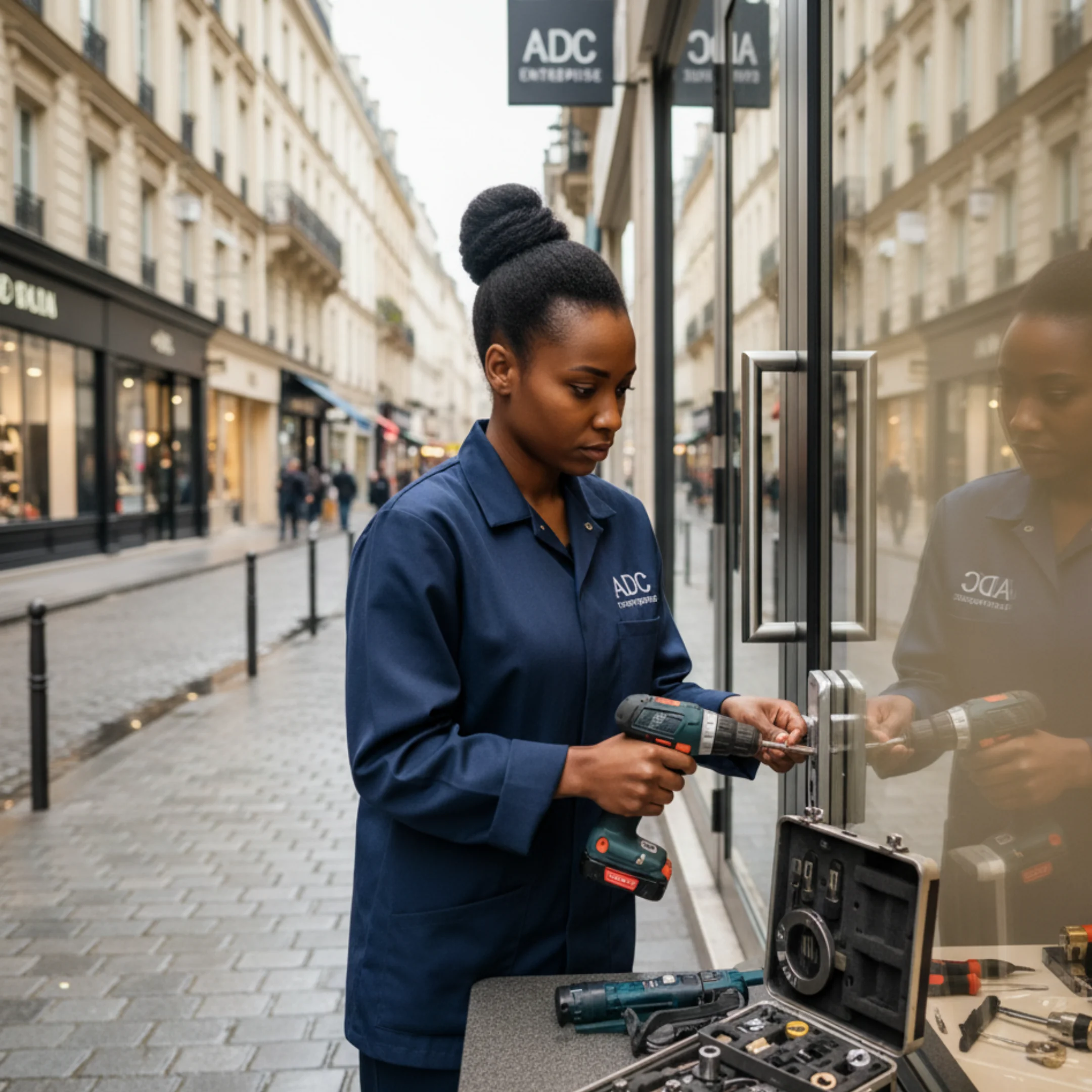 ADC Entreprise, serrurier à Paris 1er arrondissement, ouverture de portes, changement et pose de serrures