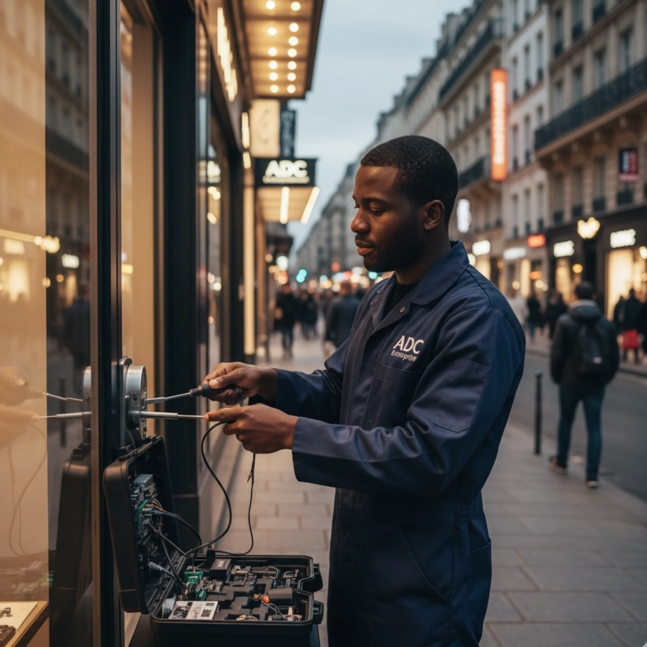 ADC Entreprise, serrurerie à Paris 9e arrondissement, dépannage de portes fermées et installation de serrures