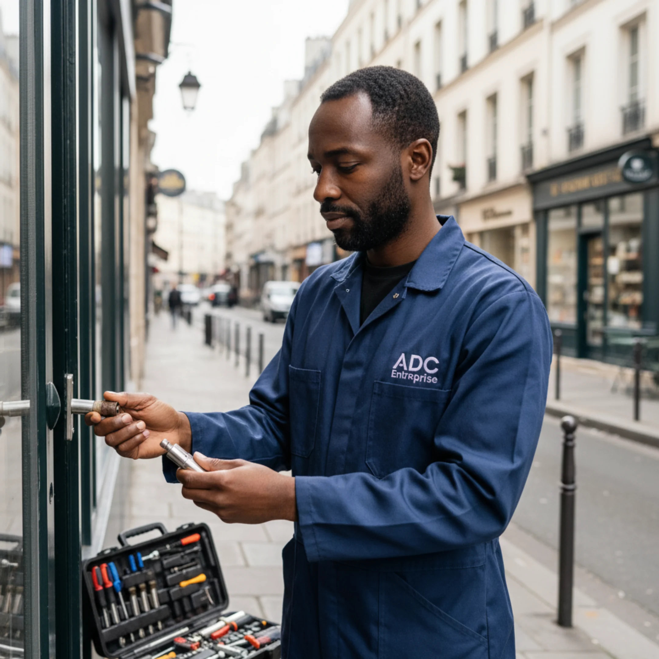 ADC Entreprise, serrurier à Paris 16e arrondissement, ouverture de portes et remplacement de serrures