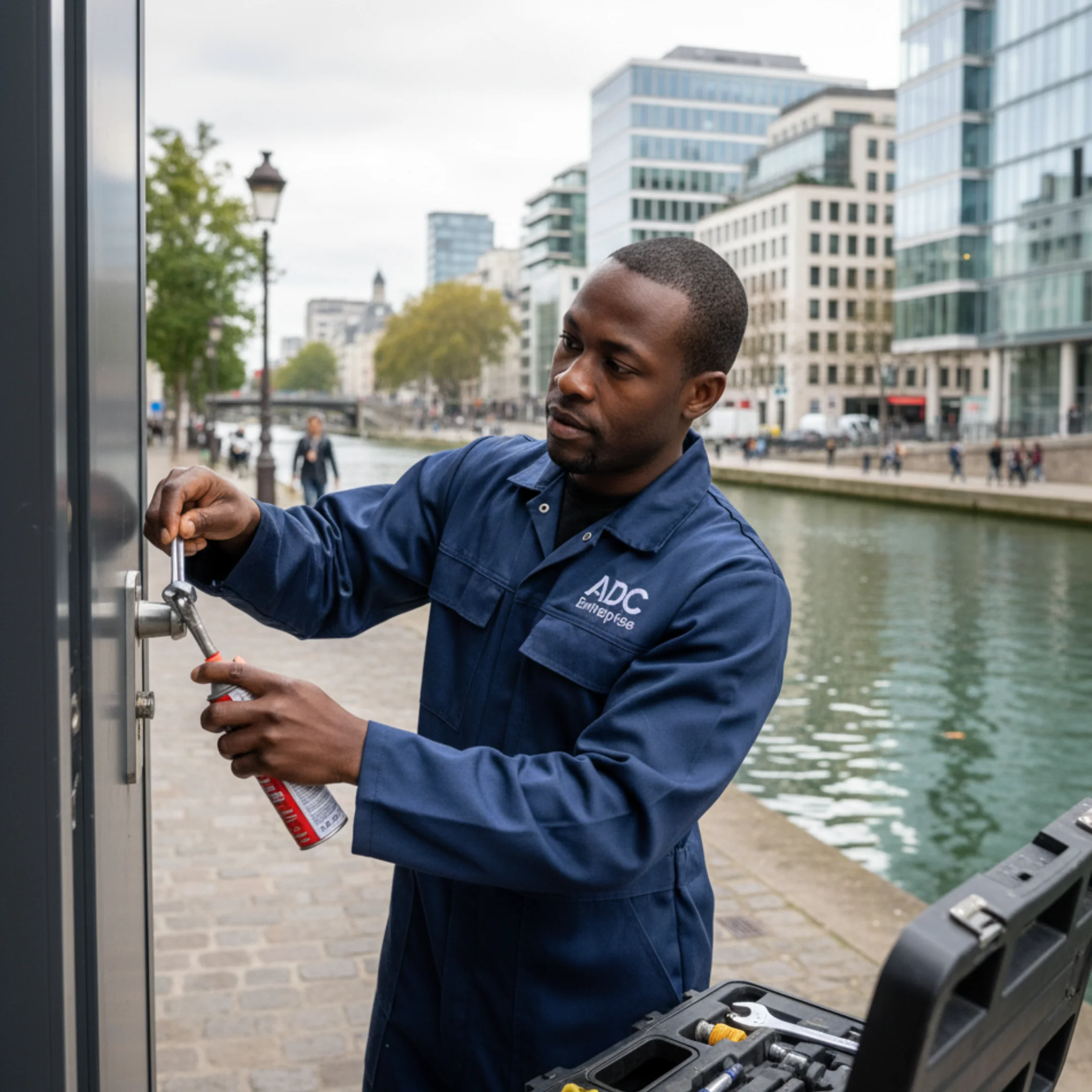 ADC Entreprise, serrurier à Paris 18e arrondissement, ouverture de portes et changement de serrures