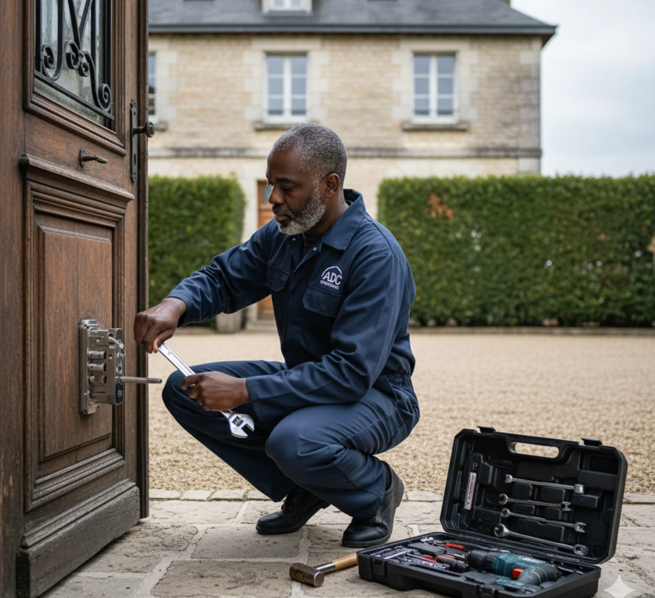 ADC Entreprise, serrurier à Rambouillet, installation de serrures, dépannage serrurerie et ouverture de portes