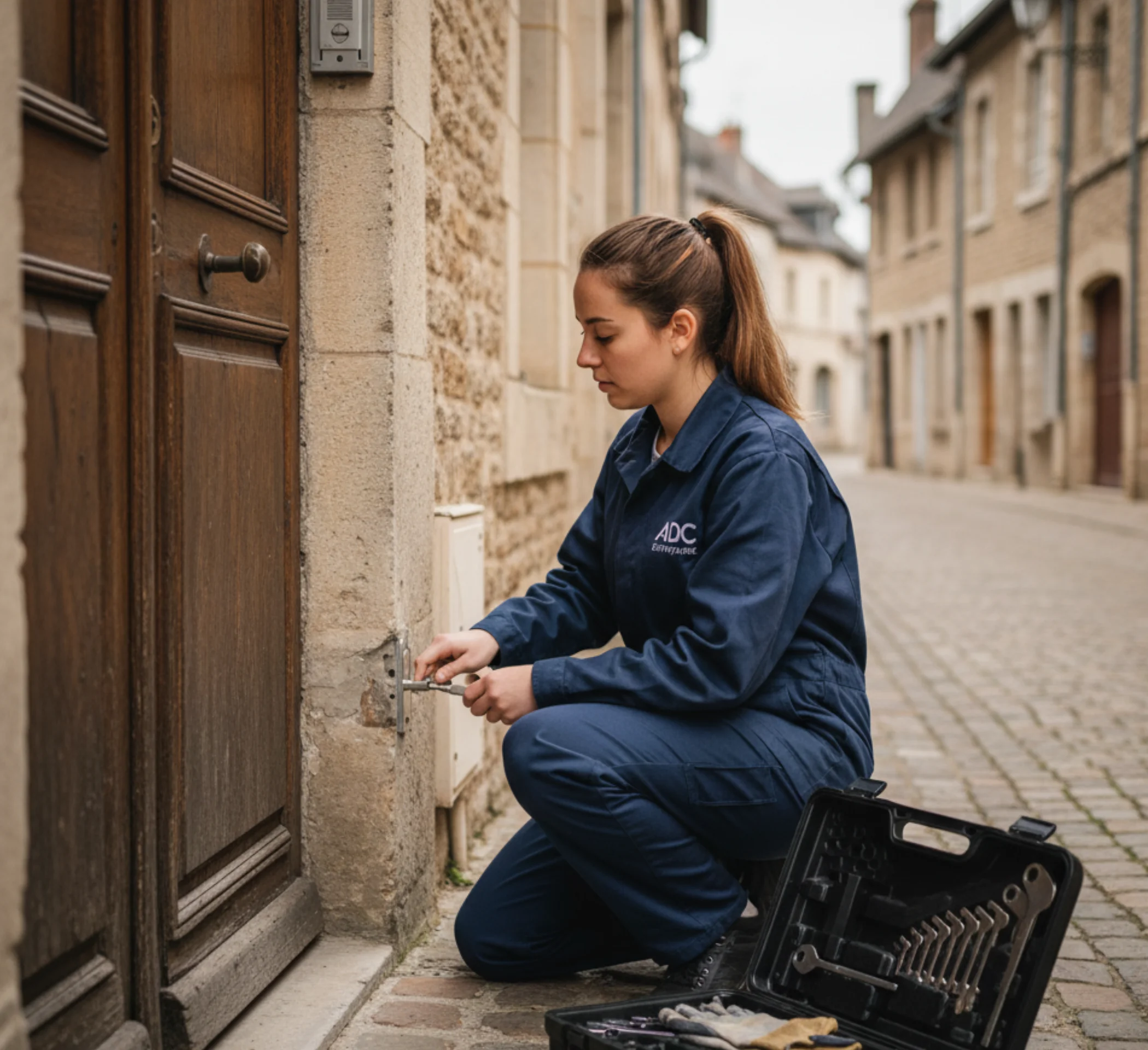 ADC Entreprise, serrurier à Chatou, ouverture de portes verrouillées, installation de serrures et réparation