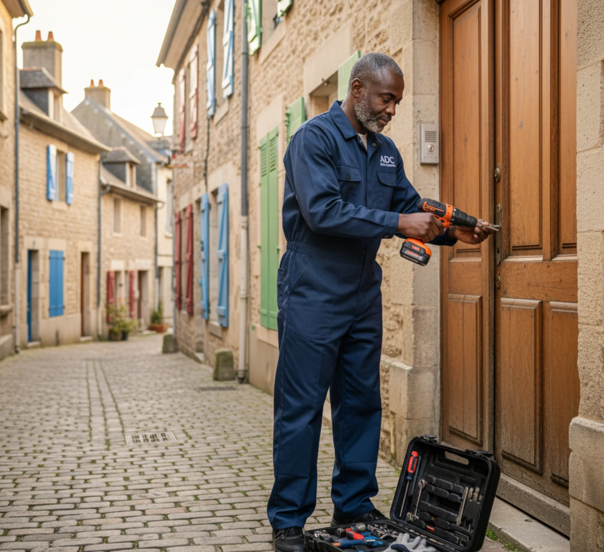 ADC Entreprise, serrurier à Voisins-le-Bretonneux, ouverture de portes, installation de serrures multipoints et dépannage