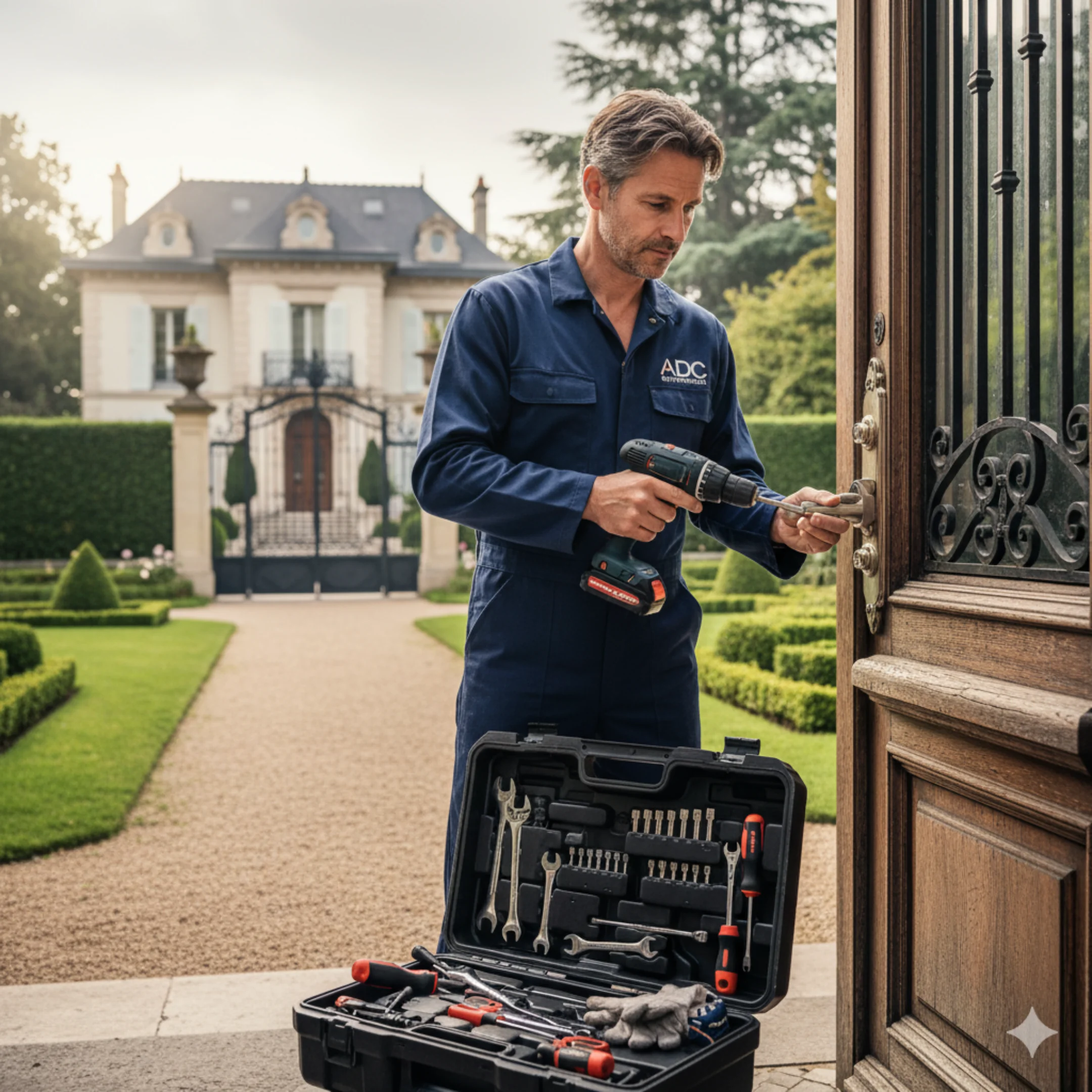 ADC Entreprise, serrurerie à Nanterre, dépannage rapide et installation de serrures multipoints