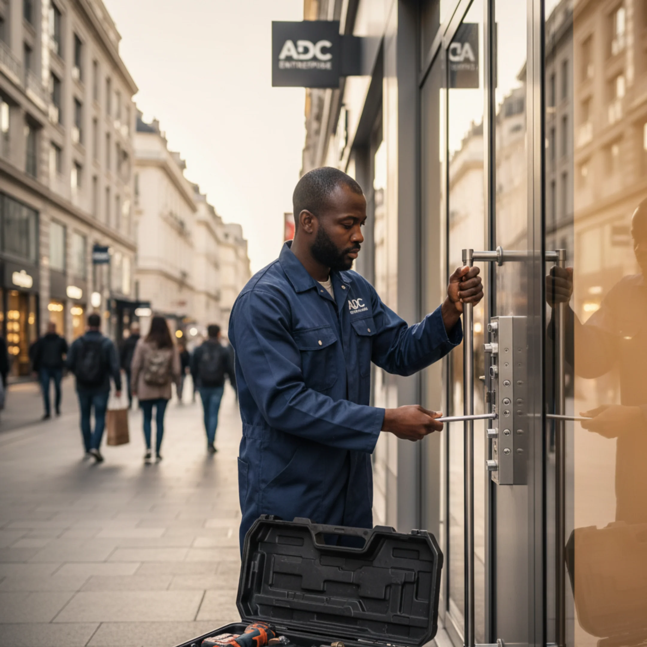 ADC Entreprise, serrurerie à Boulogne-Billancourt, intervention en urgence et pose de serrures sécurisées