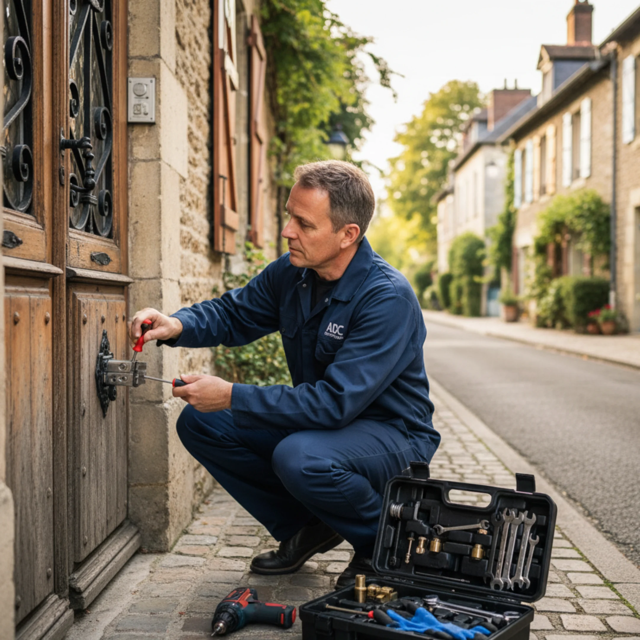 ADC Entreprise, serrurerie à Malakoff, dépannage rapide et pose de serrures multipoints