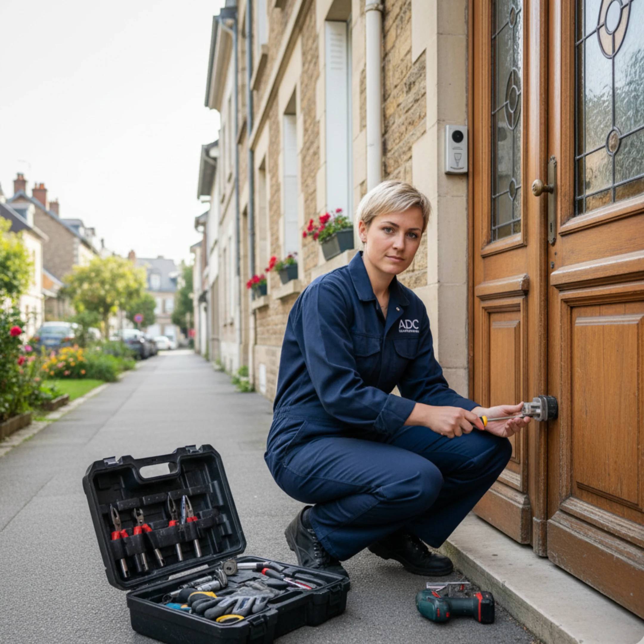 ADC Entreprise, serrurerie à Bois-Colombes, réparation et installation de serrures multipoints