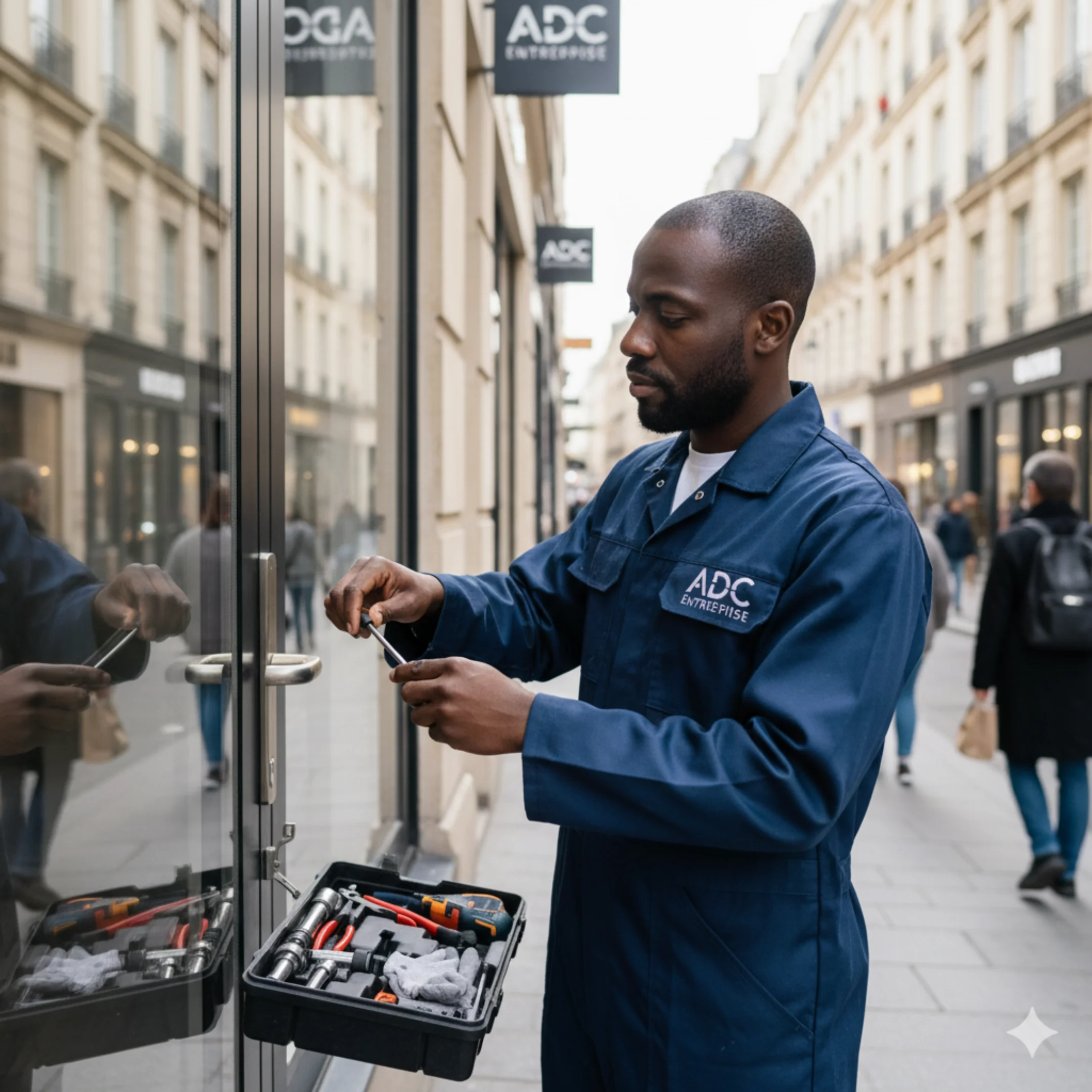 ADC Entreprise, serrurerie à Marnes-la-Coquette, ouverture de portes et remplacement de serrures