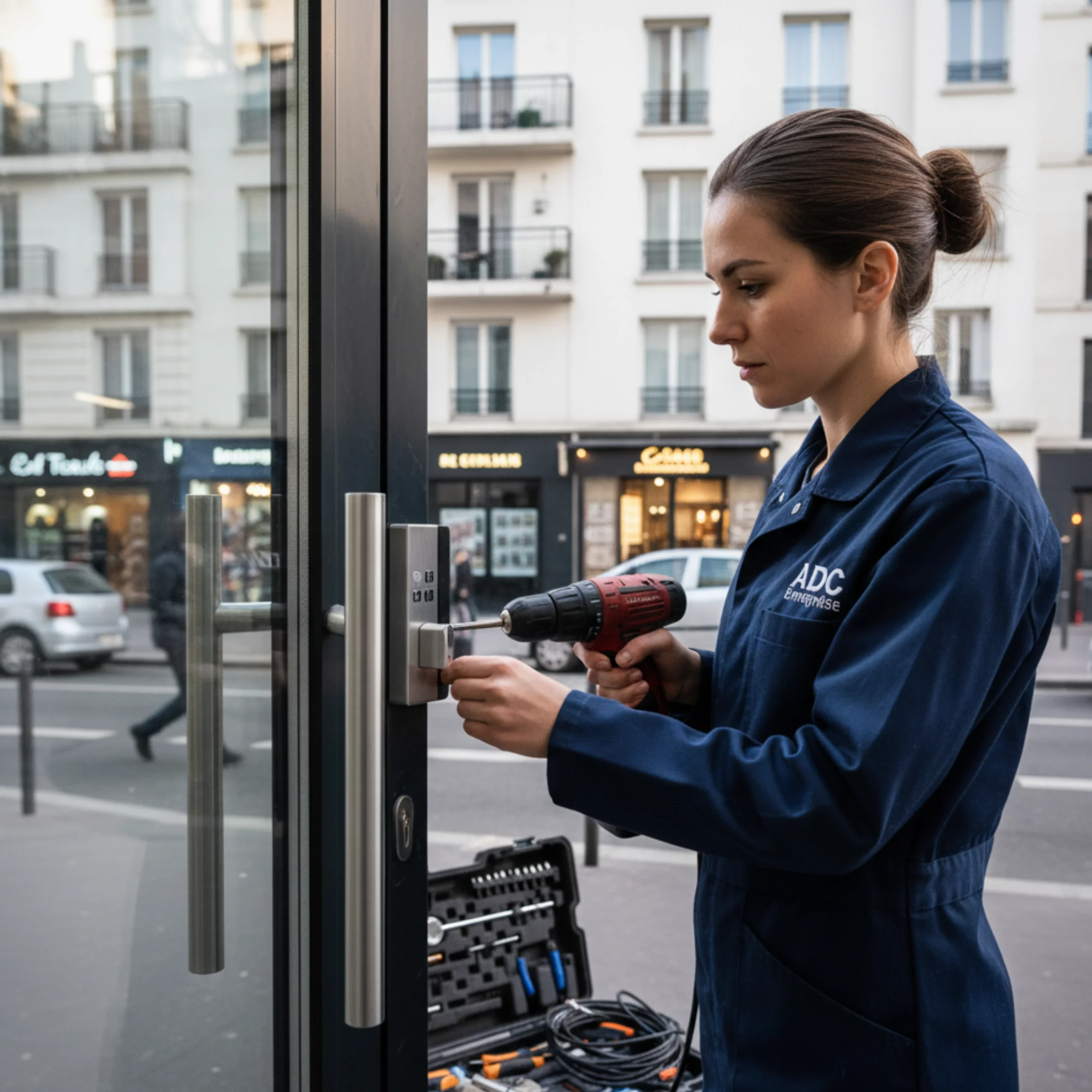 ADC Entreprise, serrurier à Fontenay-sous-Bois, ouverture de portes et changement de cylindres de serrures
