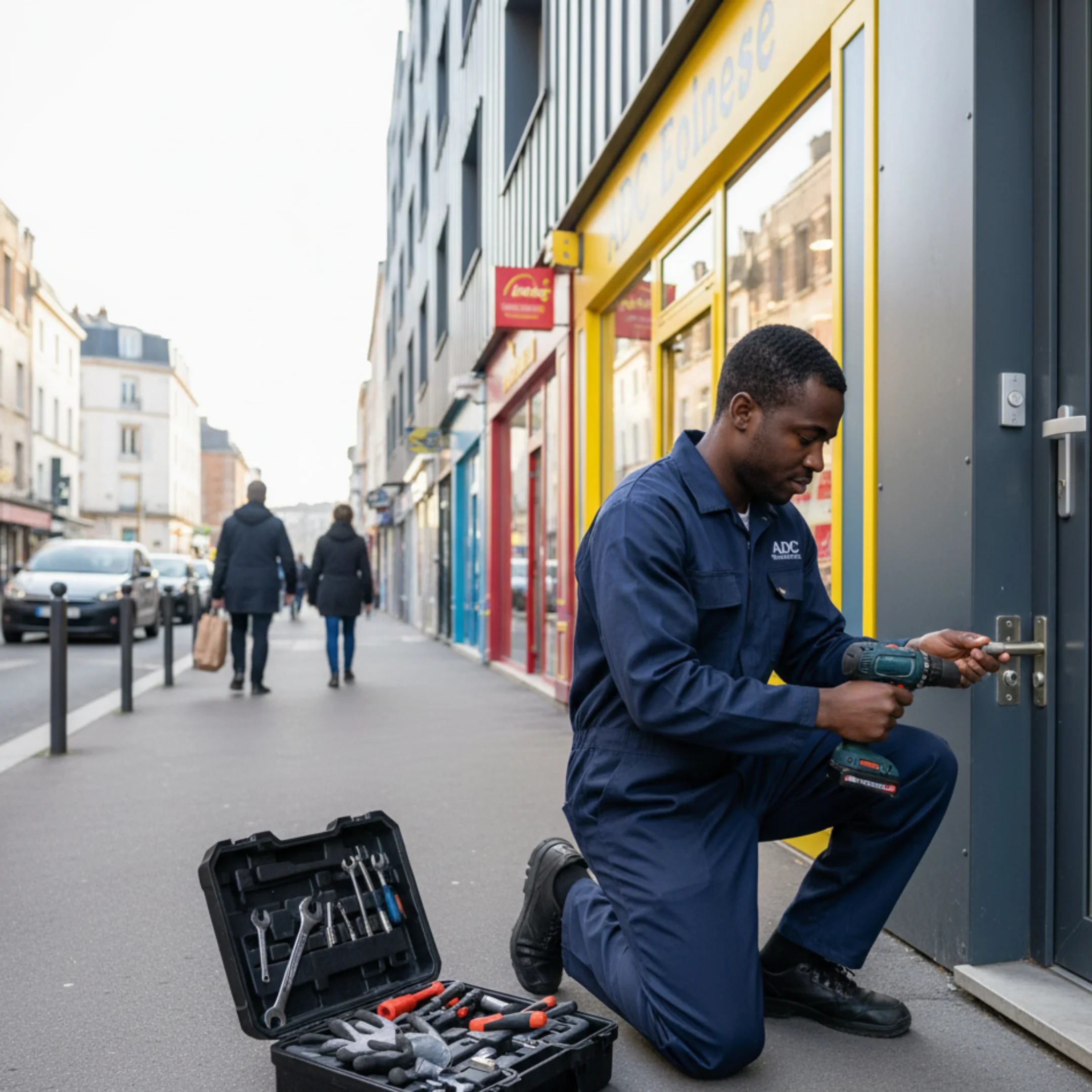 ADC Entreprise, serrurier à Vitry-sur-Seine, ouverture de portes et pose de serrures multipoints