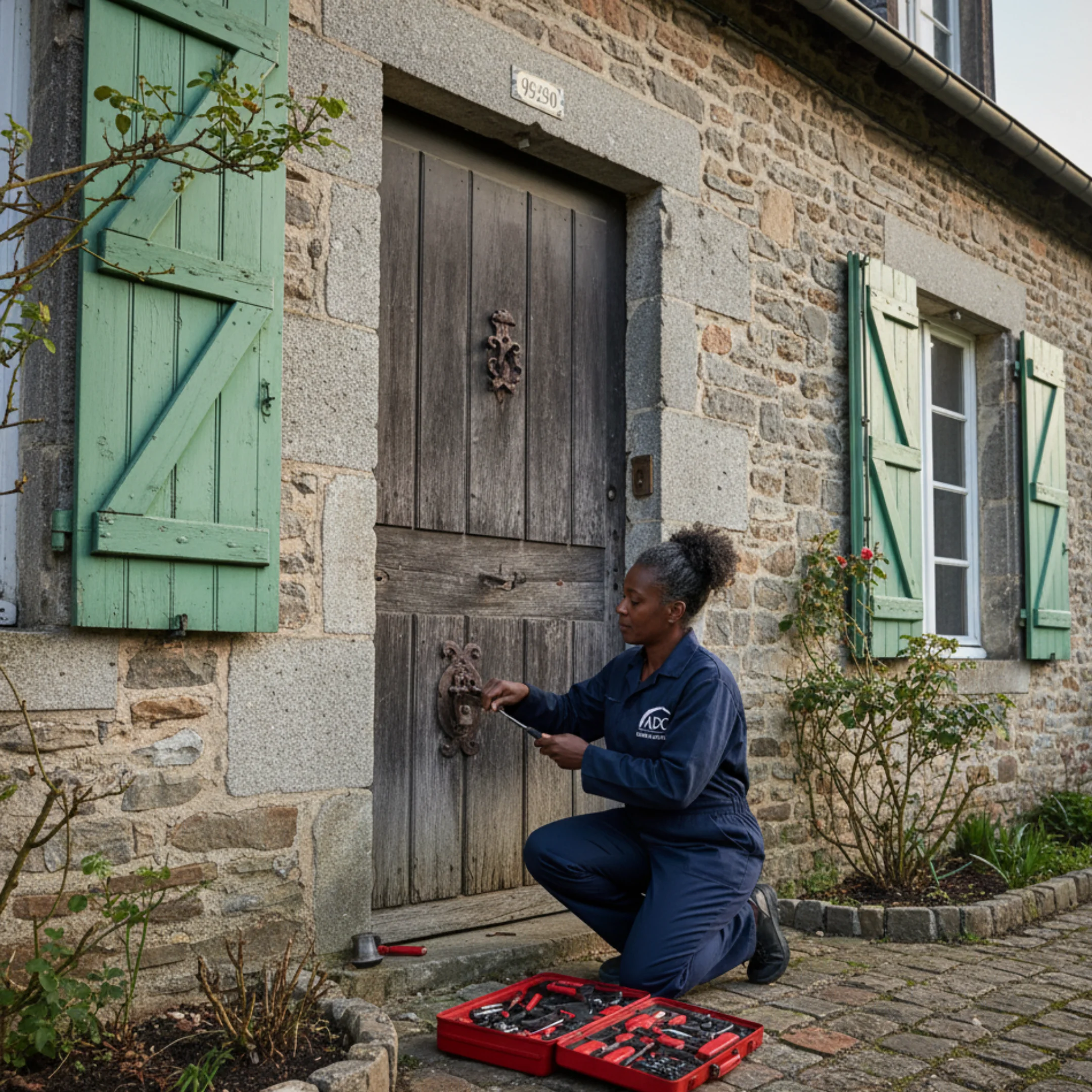 ADC Entreprise, serrurier à Jouy-Le-Moutier, installation de serrures et réparation de barillets