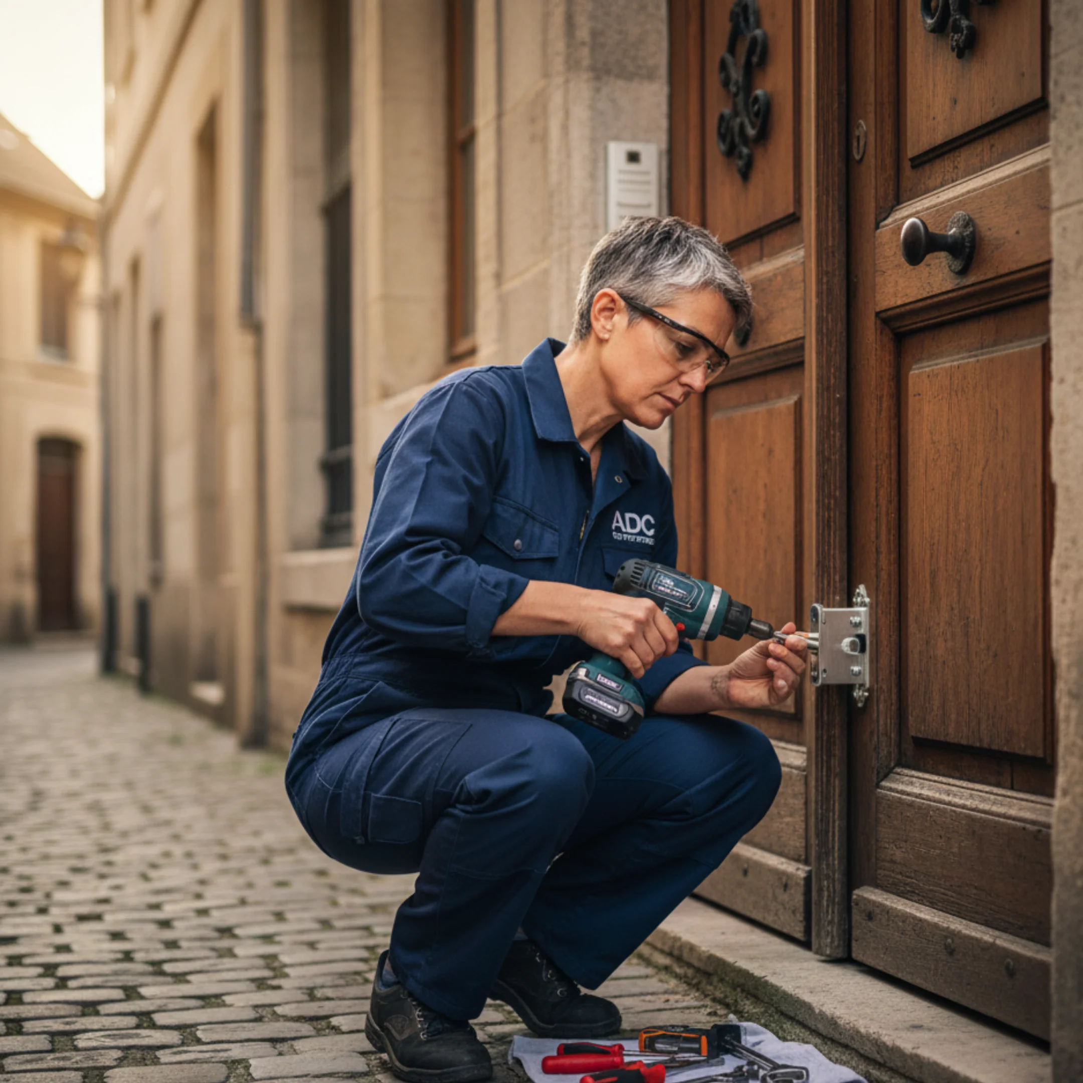 ADC Entreprise, serrurerie à Eaubonne, ouverture de portes et remplacement de barillets usés
