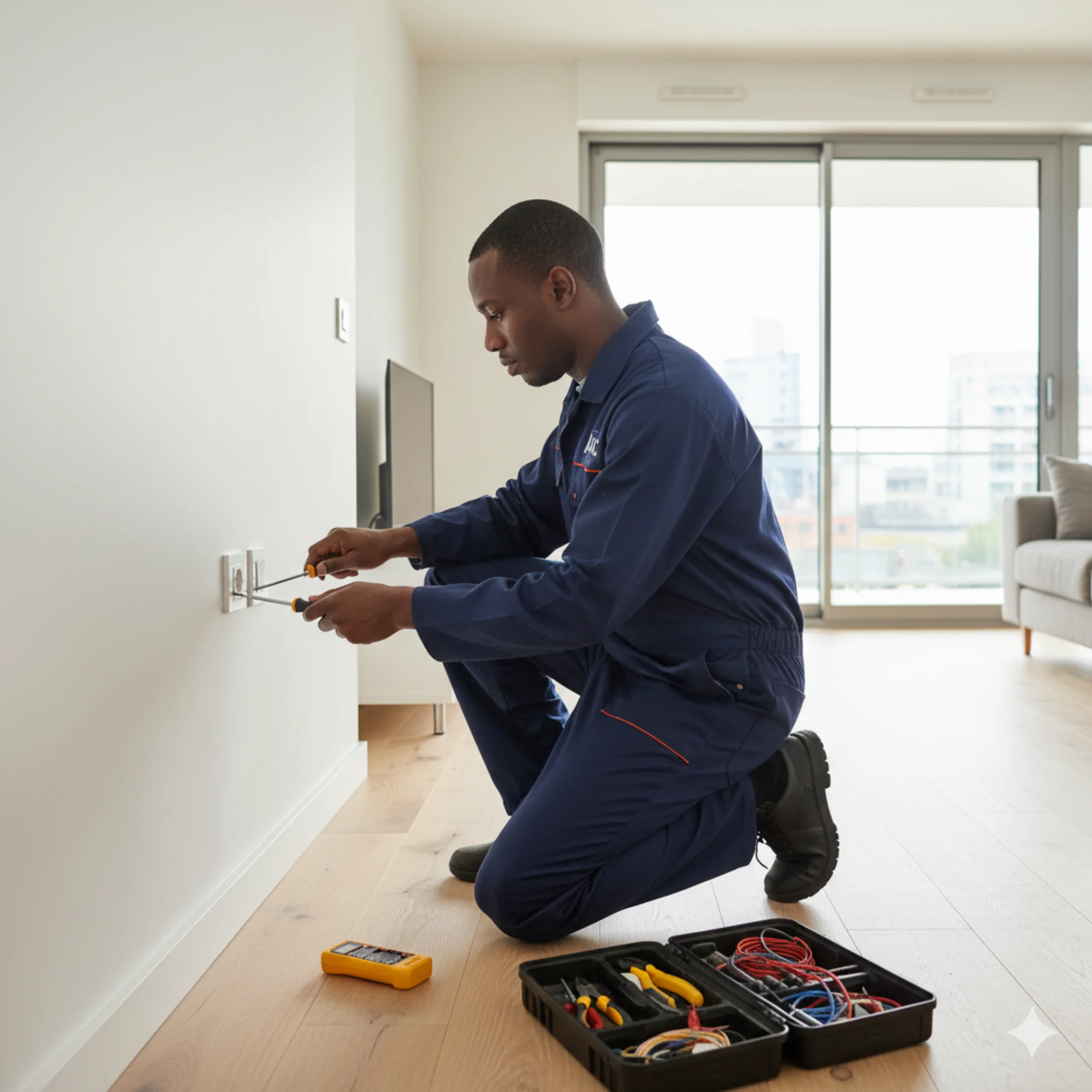 - ADC Entreprise, expert en électricité à Évry, installation complète, maintenance et dépannage pour particuliers et entreprises