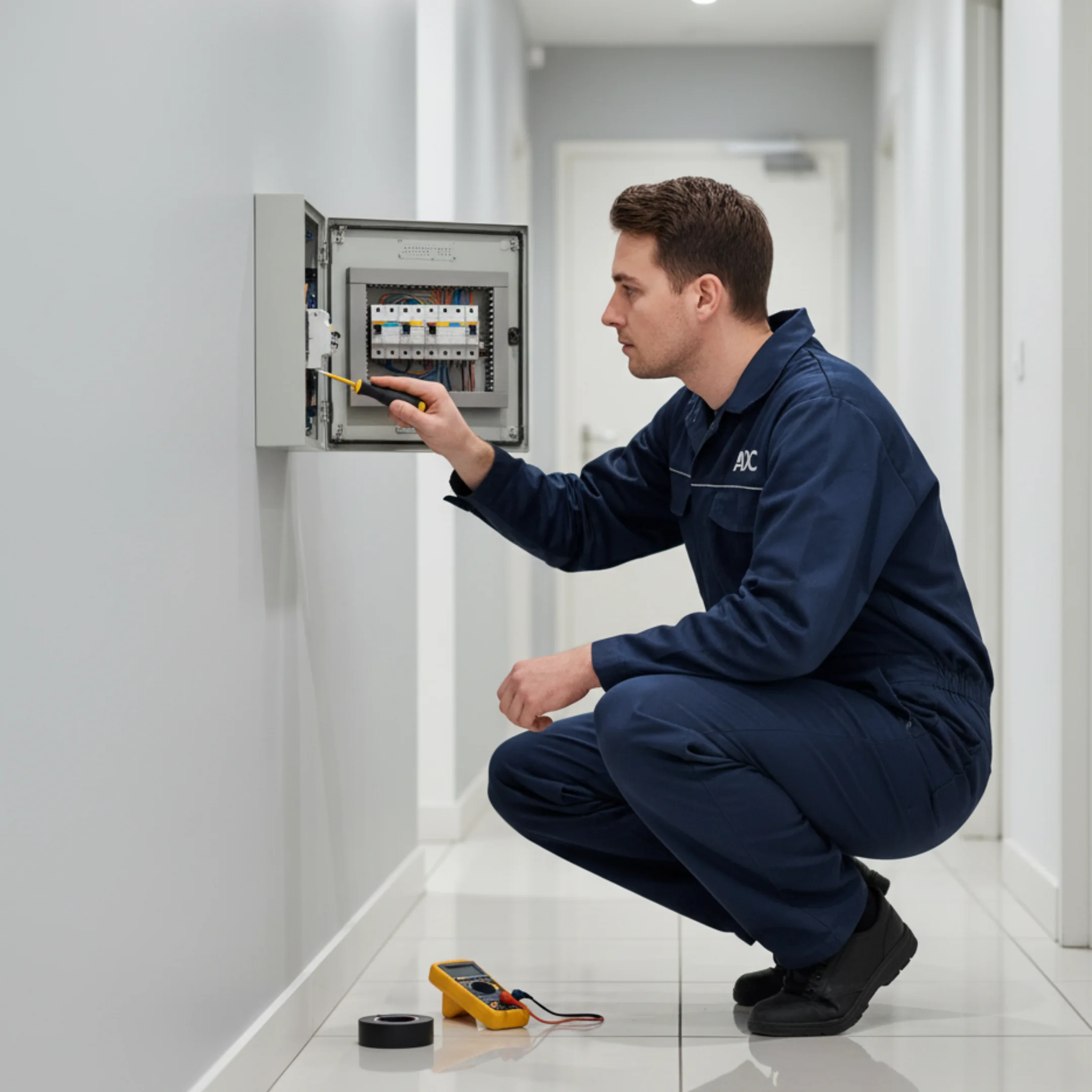 - ADC Entreprise, expert en électricité à Courcouronnes, mise en conformité, dépannage et rénovation des circuits électriques