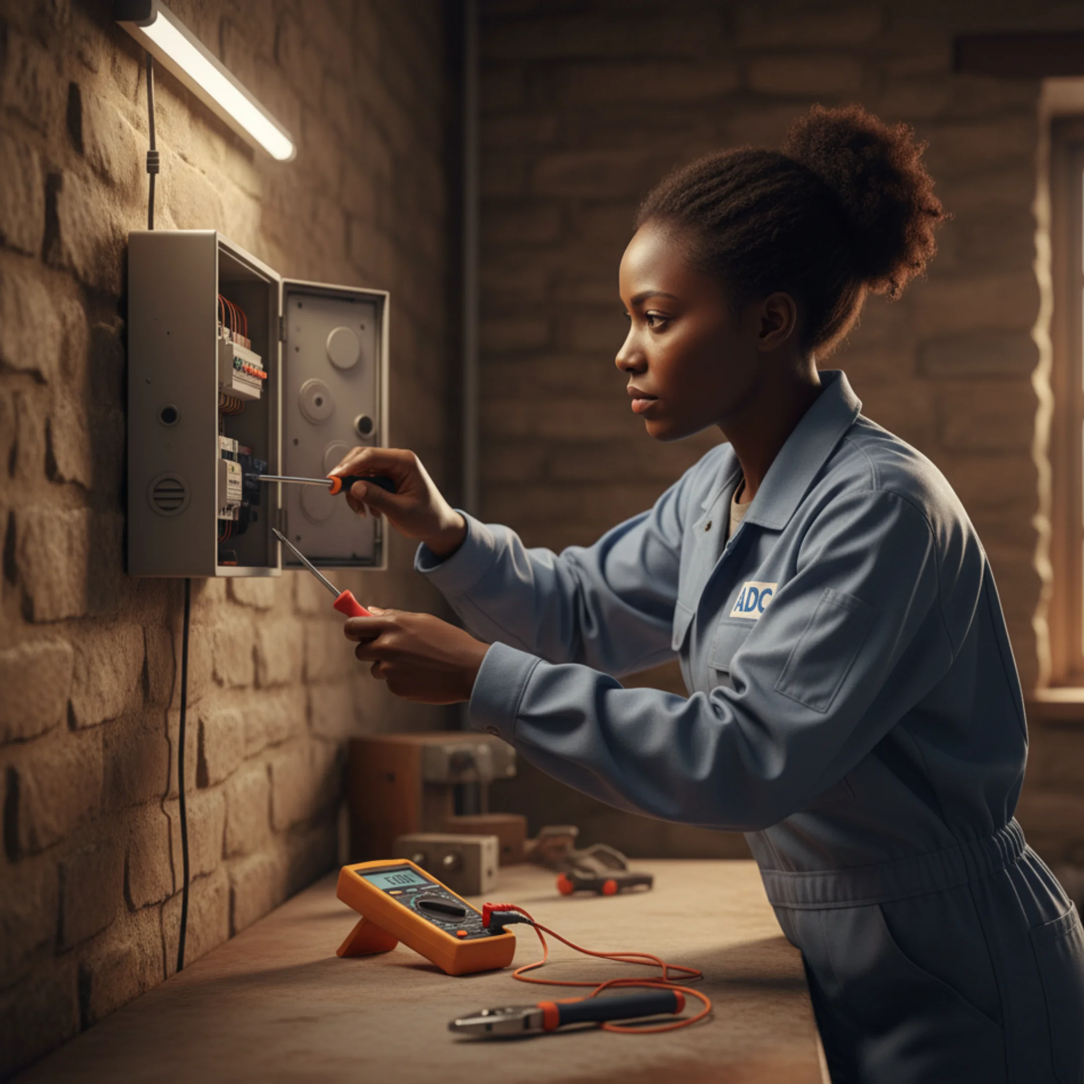 - ADC Entreprise, expert en électricité à Étampes, rénovation d’installations, pose d’appareils électriques et réparations urgentes