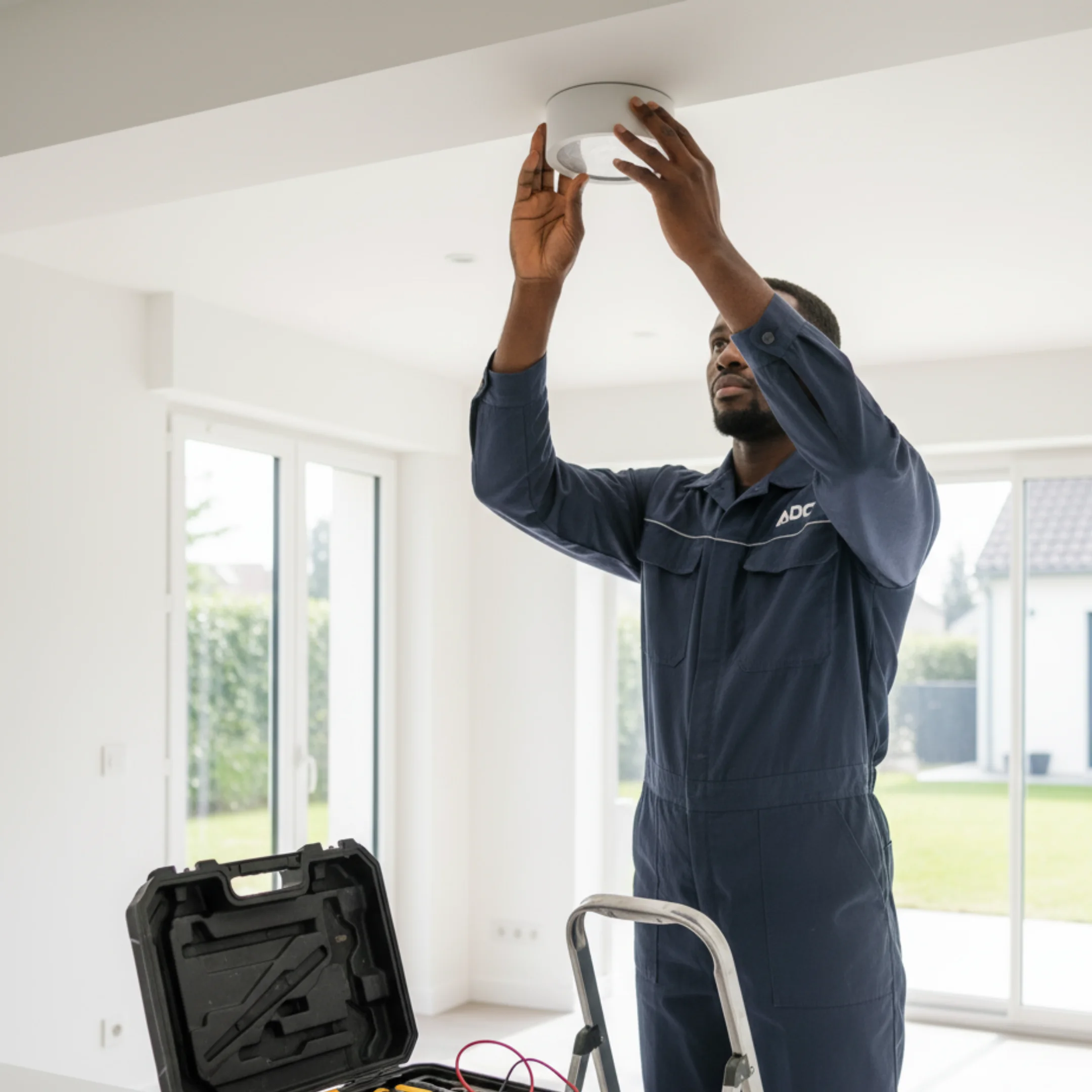 - ADC Entreprise, expert en électricité à Draveil, rénovation de circuits, maintenance préventive et installation de luminaires