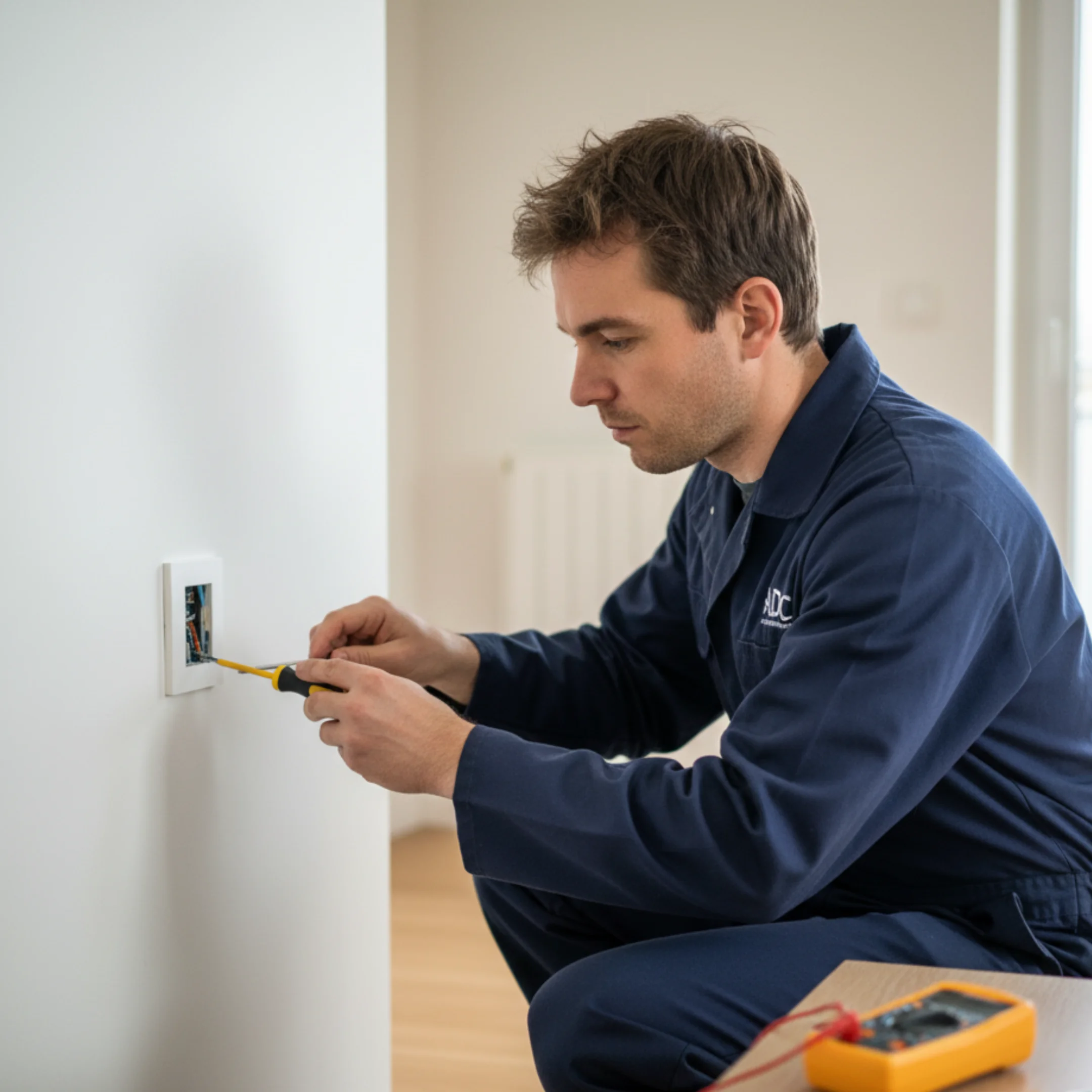- ADC Entreprise, expert en électricité à Morsang-sur-Orge, dépannage rapide, entretien et pose d’éclairages modernes